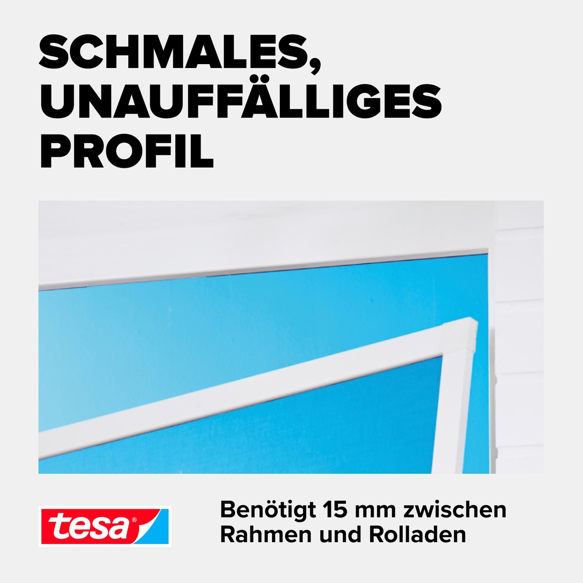 tesa Insektenschutz-Tür »Insect Stop ALU Comfort Fliegengitter für Türen - 1.0 m : 2.2 m«, Insektenschutz für Balkontür, Terrassentür, Aluminiumrahmen