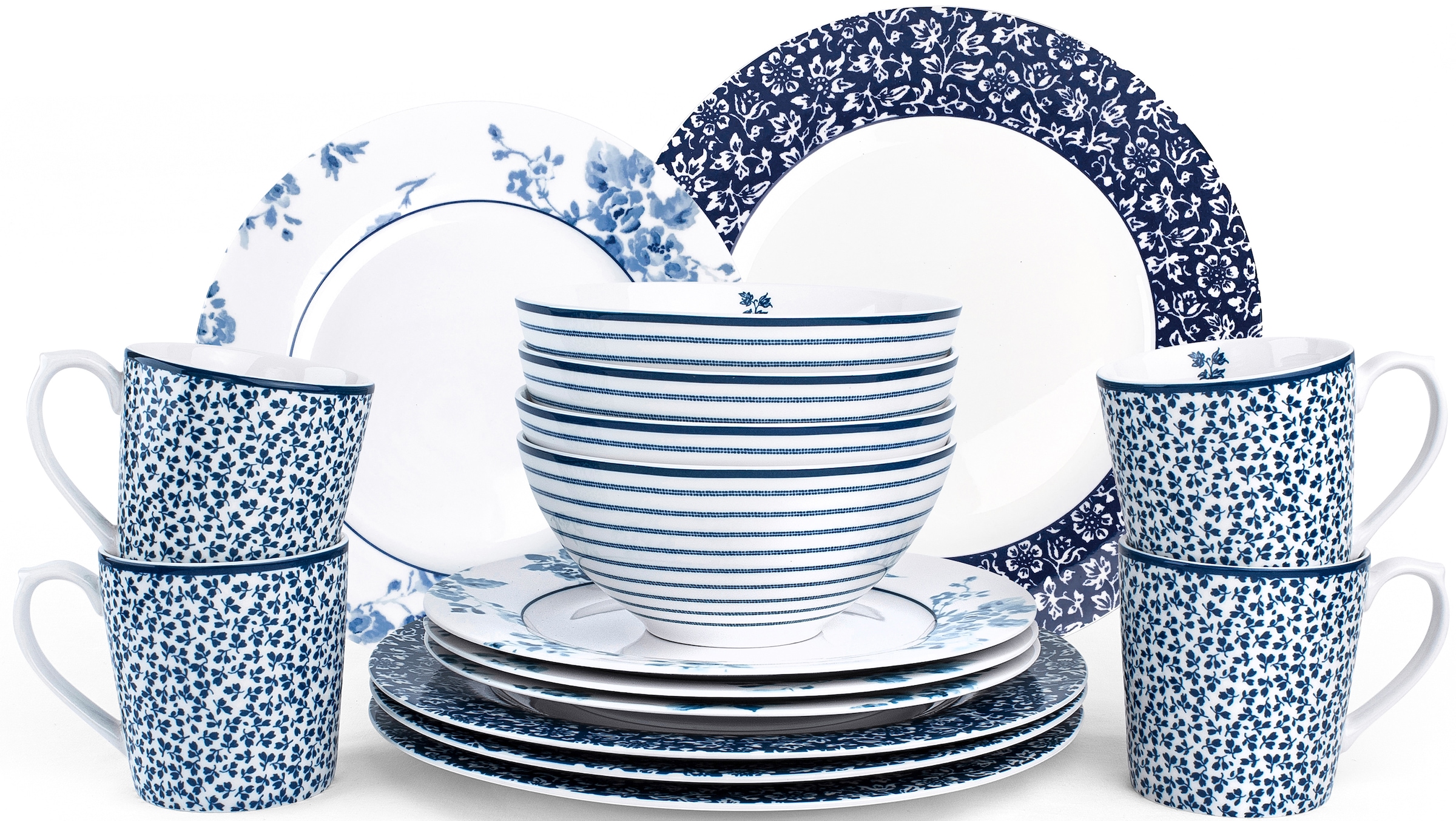 LAURA ASHLEY BLUEPRINT COLLECTABLES Kombiservice »Geschirr-Set, Service Chi günstig online kaufen