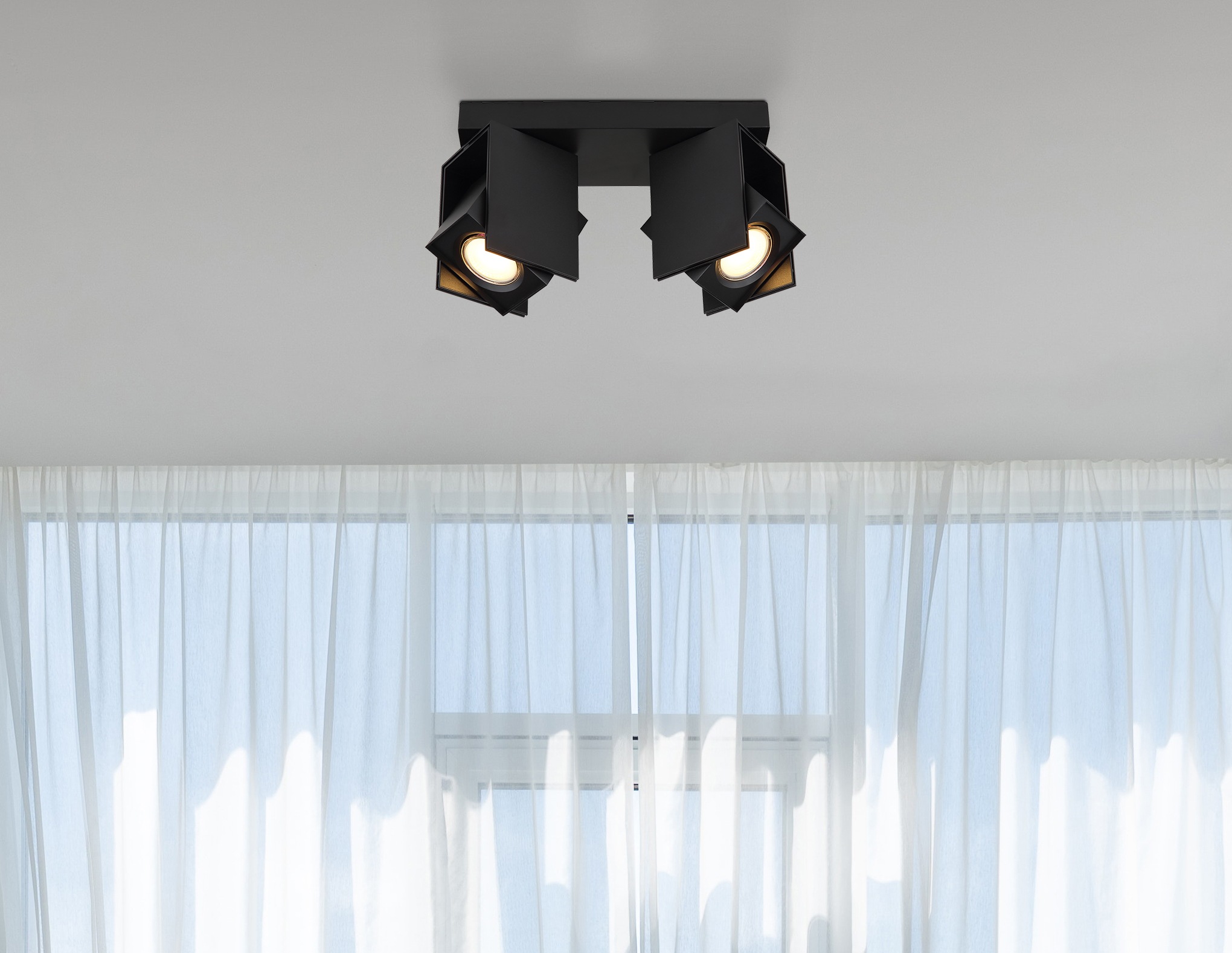 GLOBO LIGHTING Deckenstrahler »RORY« GU10 1 Stk. Spot Deckenspot Flur Schlafzimmer Wohnzimmer