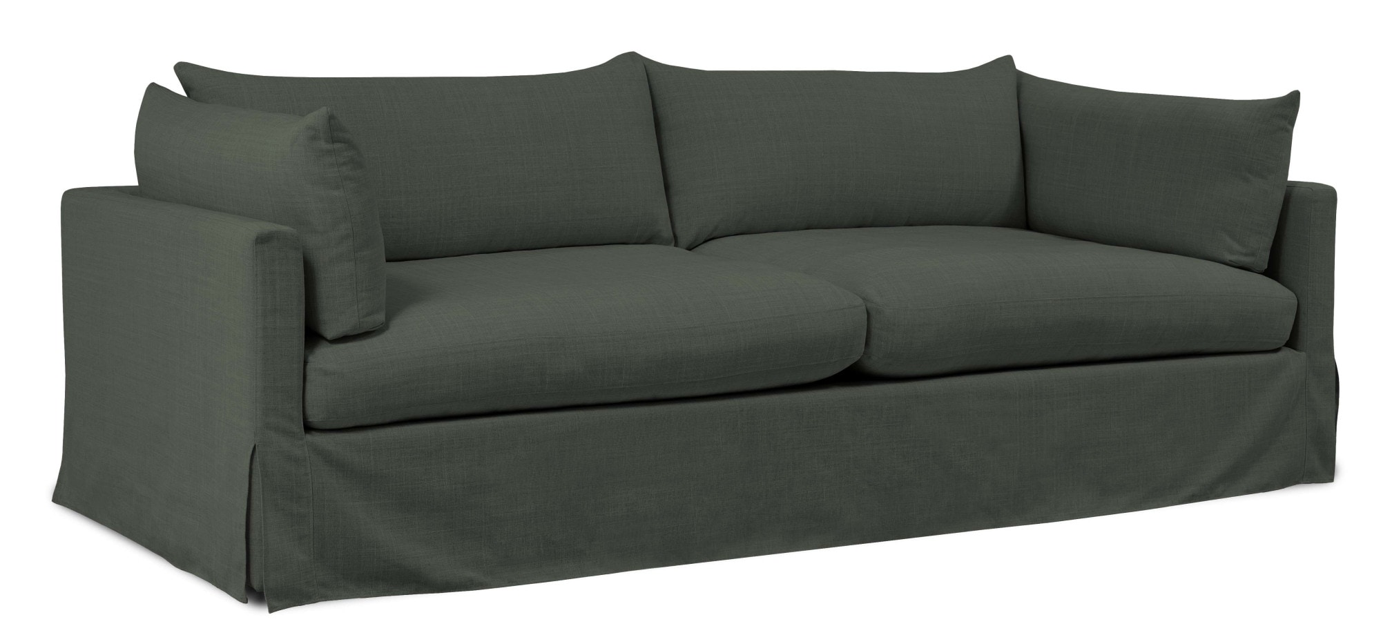 andas 3-Sitzer »Joucas, Hussensofa, Breite 244 cm«, (1 St.), extra tiefe Sitzfläche, mit Faserball-Füllung für mehr Sitzkomfort
