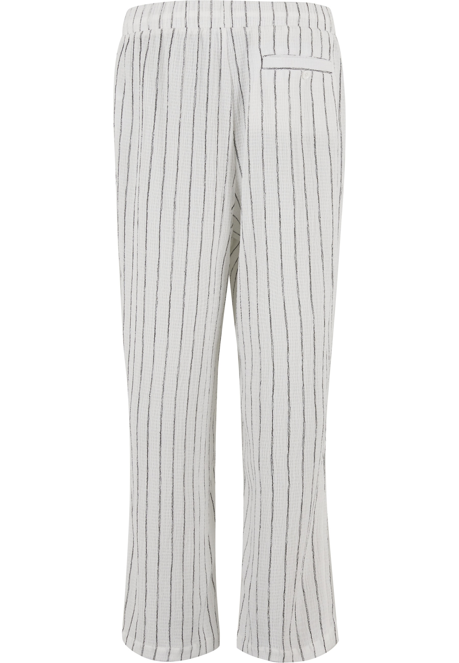 URBAN CLASSICS Stoffhose »Urban Classics Striped Crinkle Resort Pants«