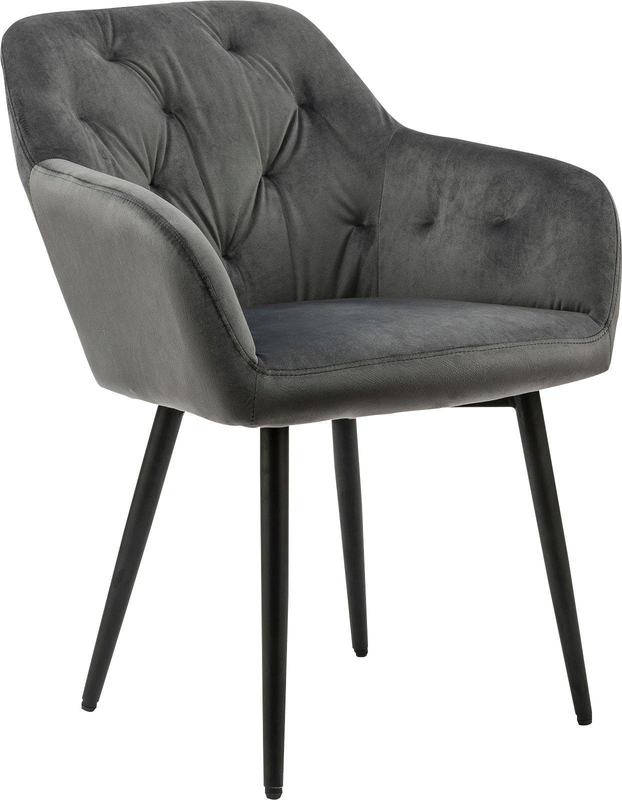 SalesFever Esszimmerstuhl »Coventry Komfortabler Polstertuhl im eleganten S günstig online kaufen