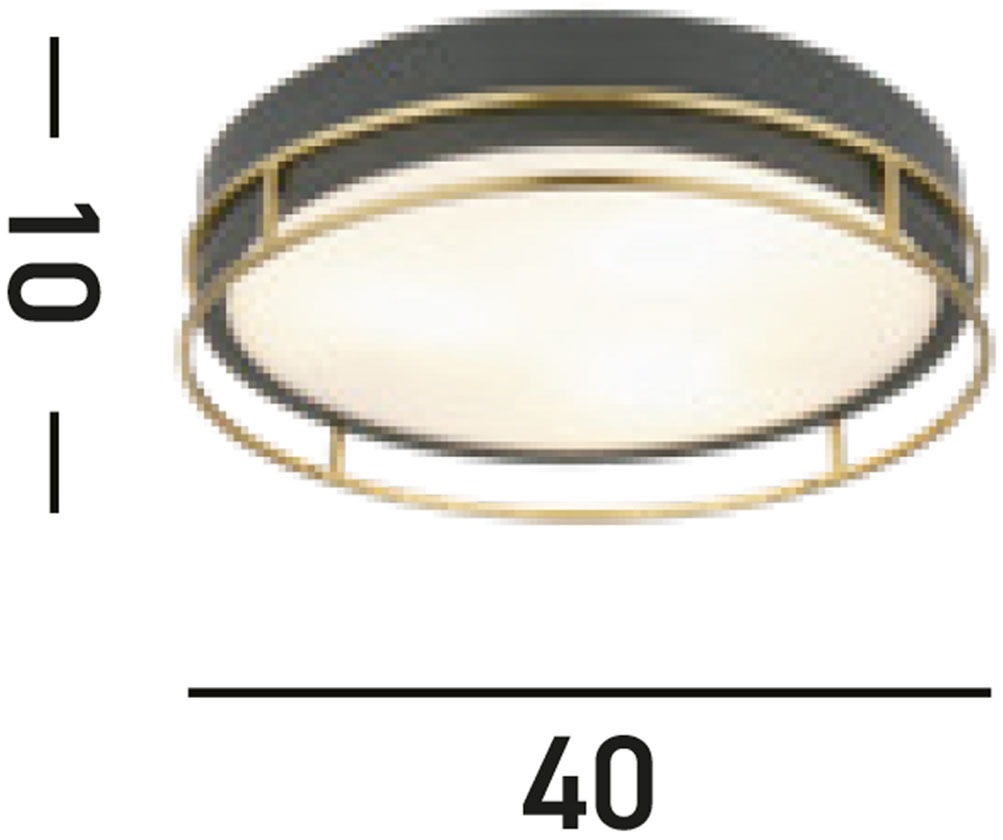 Searchlight Deckenleuchte »Phoenix 3Lt Flush« E14 1 Stk.