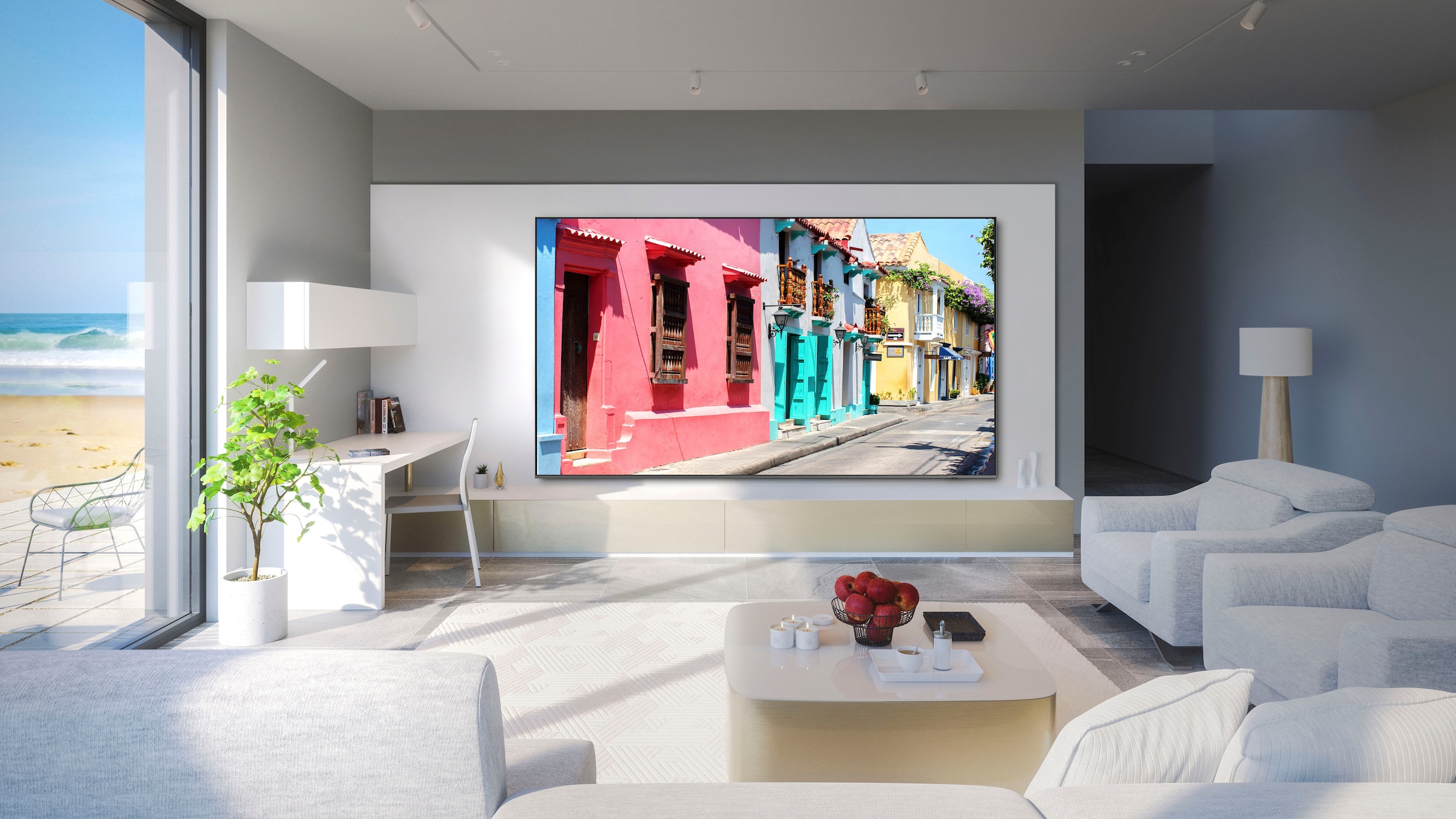 Samsung LED-Fernseher, 247 cm/98 Zoll, Smart-TV
