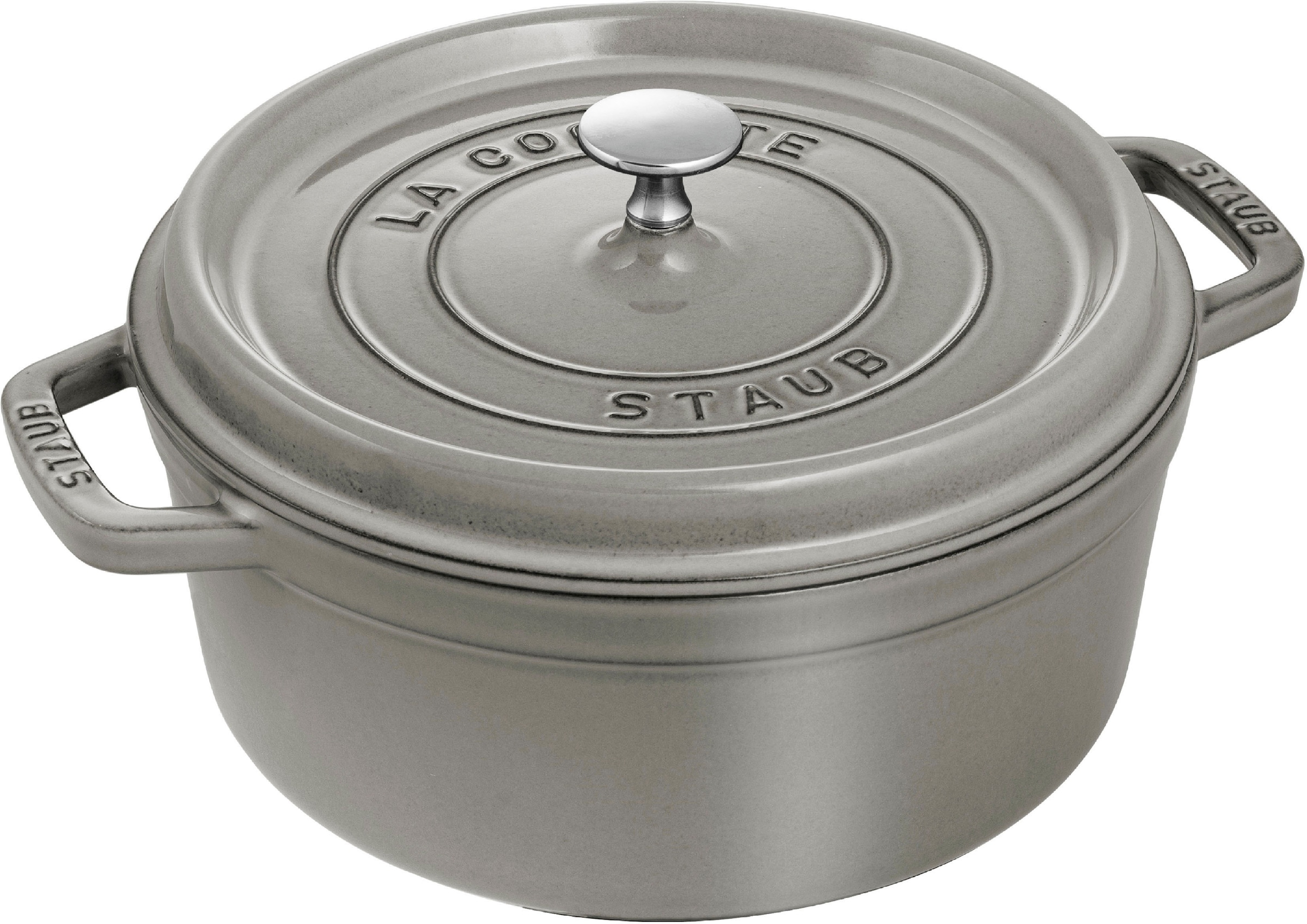 STAUB Bräter »Cocotte«, Gusseisen, (1 tlg.), Gusseisen, rund, robust und langlebig, Induktion