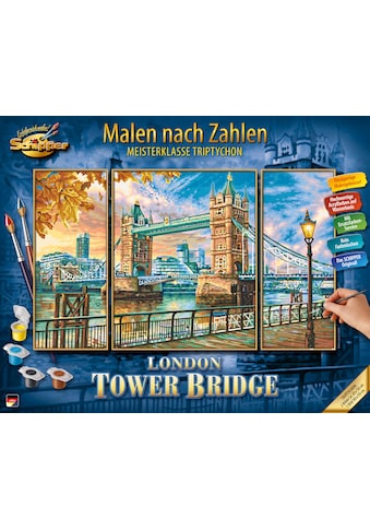 Schipper Malen nach Zahlen »Meisterklasse Triptychon - London - Tower Bridge«, Made in... kaufen