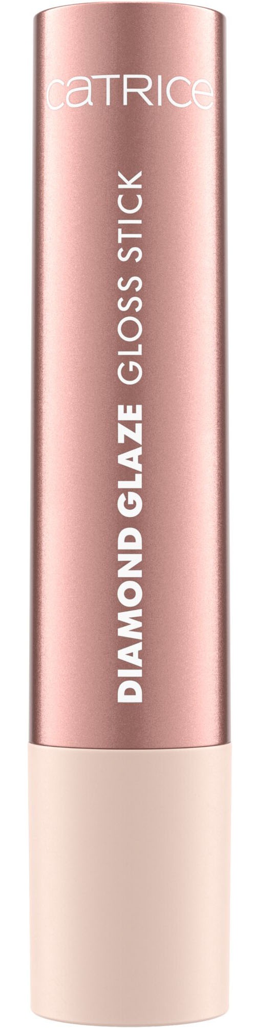 Catrice Lippenstift »Diamond Glaze Gloss Stick«, Glänzendes Finish mit intensivem Glow, pflegend wie ein Balsam