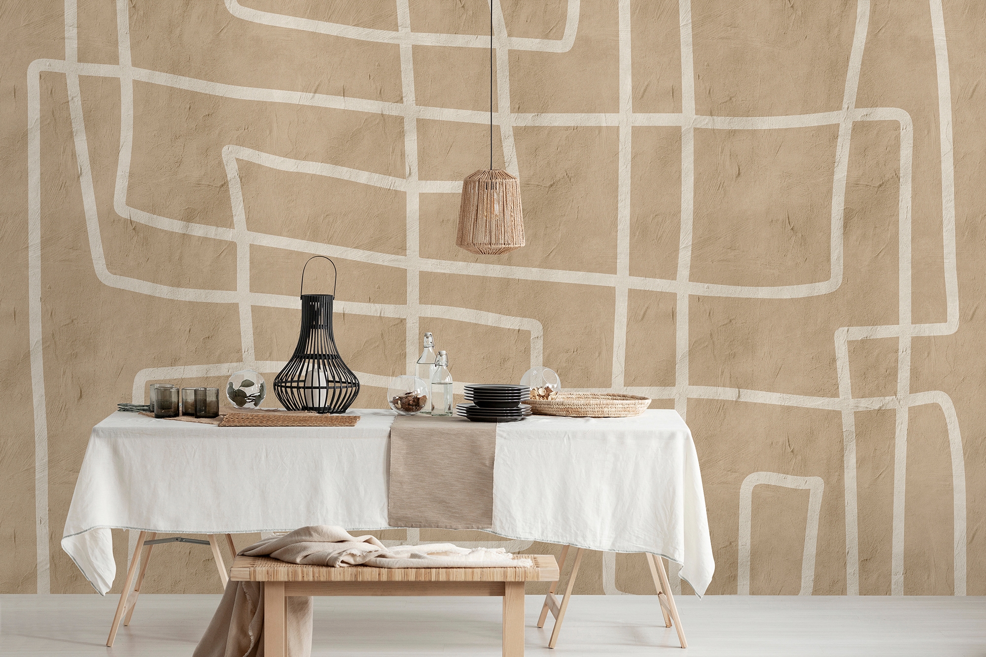 living walls Fototapete »Walls by Patel Serengeti«, Vlies, Wand