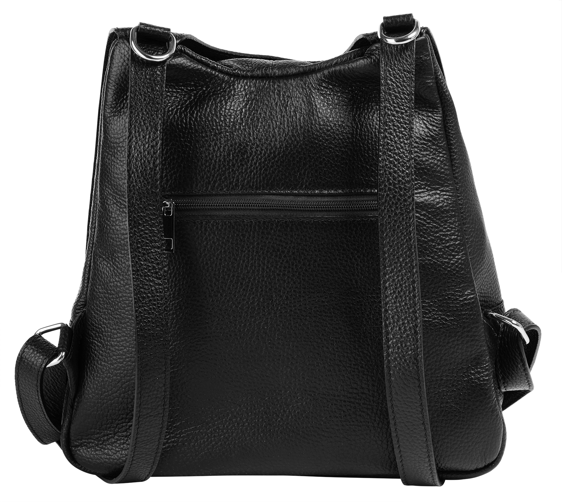 Cluty Cityrucksack, echt Leder, Made in Italy