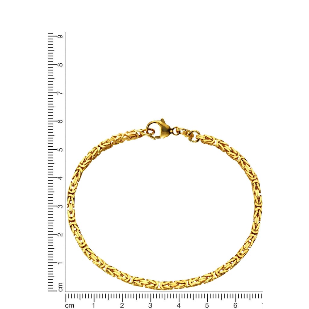 Firetti Goldarmband »Schmuck Geschenk Gold 333 in Königskettengliederung, 2,8 mm«