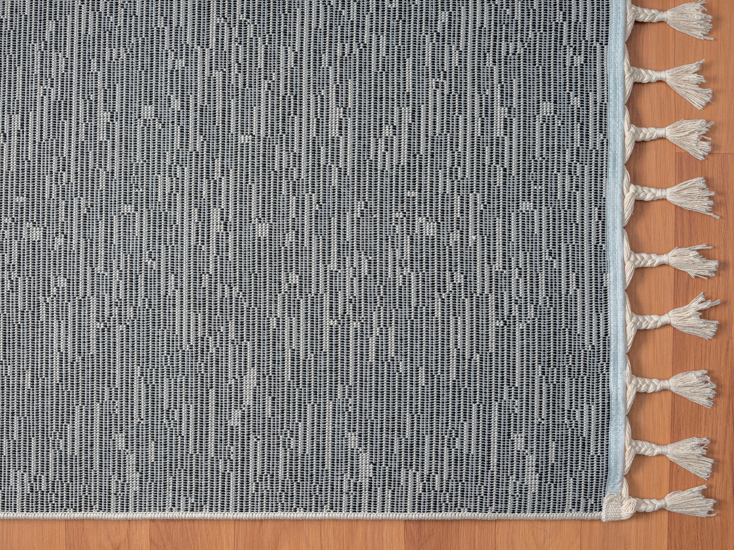 Myflair Möbel & Accessoires Hochflor-Teppich »Moroccan Rockface Lagerräumung«, rechteckig, 24 mm Höhe, modern, marokkanisches Design, meliert, flauschig weich, mit Fransen