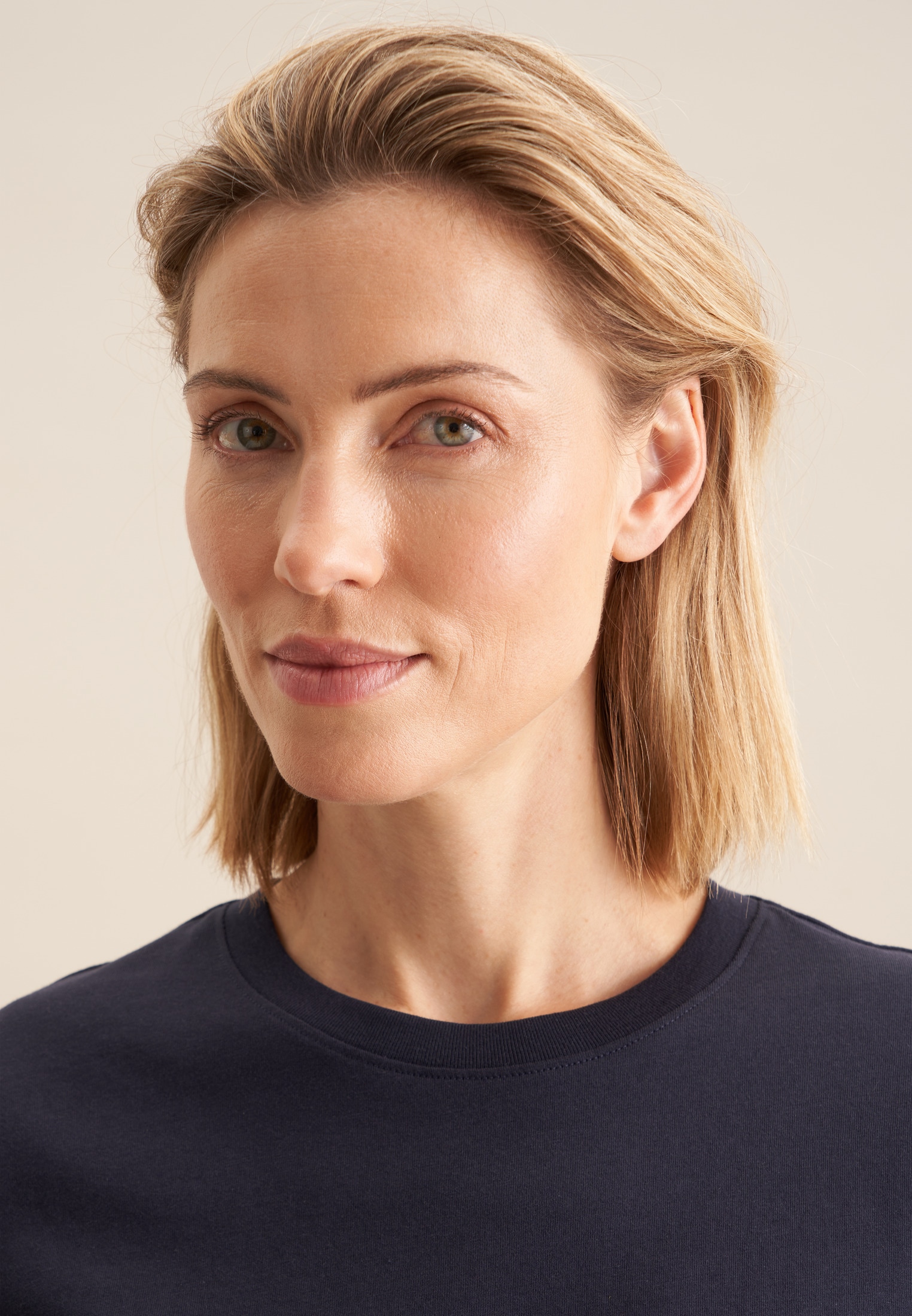 seidensticker T-Shirt »Schwarze Rose« 1/2 Rundhals Uni