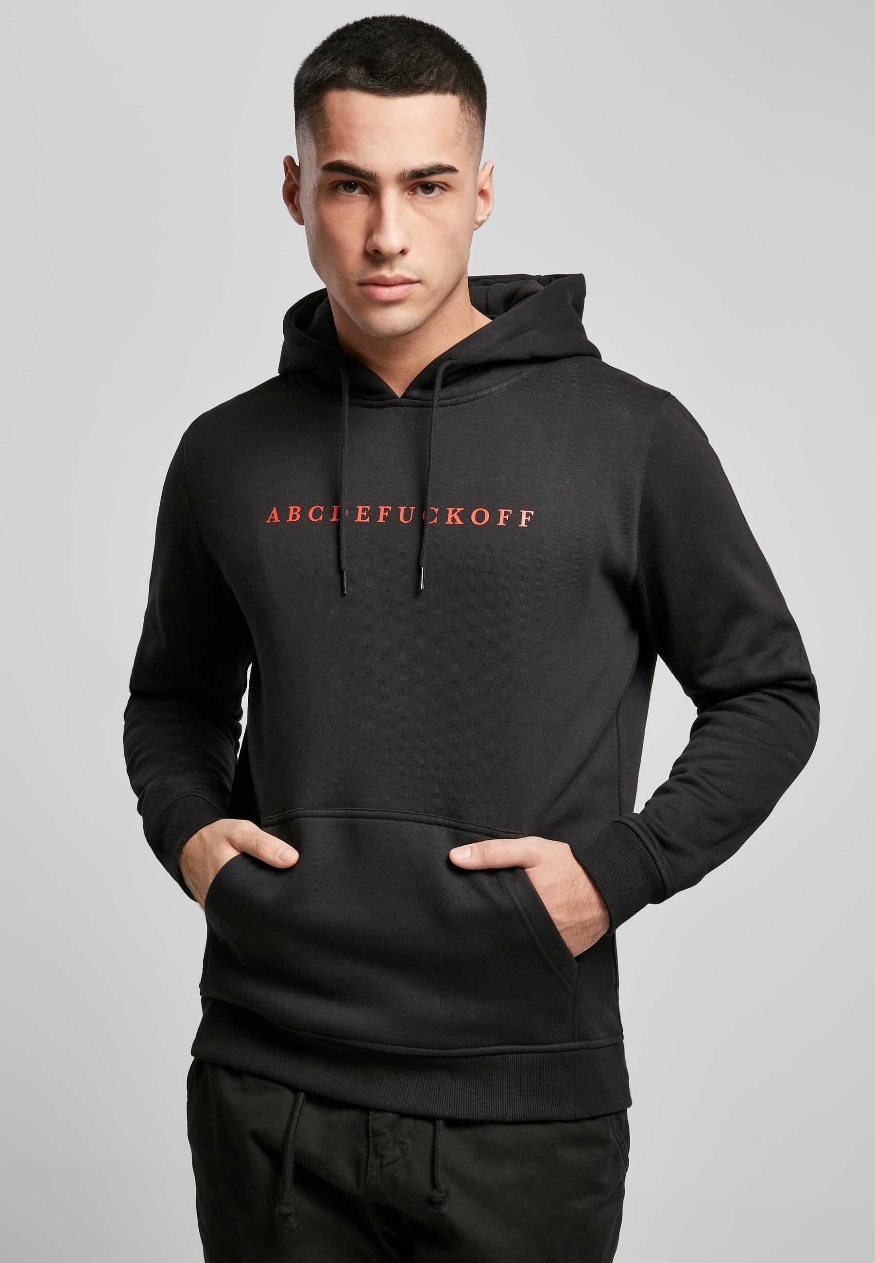MisterTee Kapuzensweatshirt »MisterTee Herren ABC Hoody« 1 Stk. tlg.