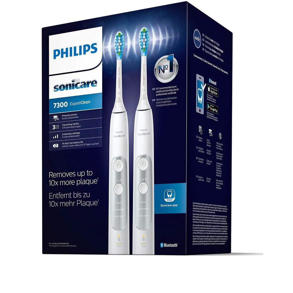 Philips Sonicare Elektrische Zahnbürste »HX9611/19«, 4 St. Aufsteckbürsten