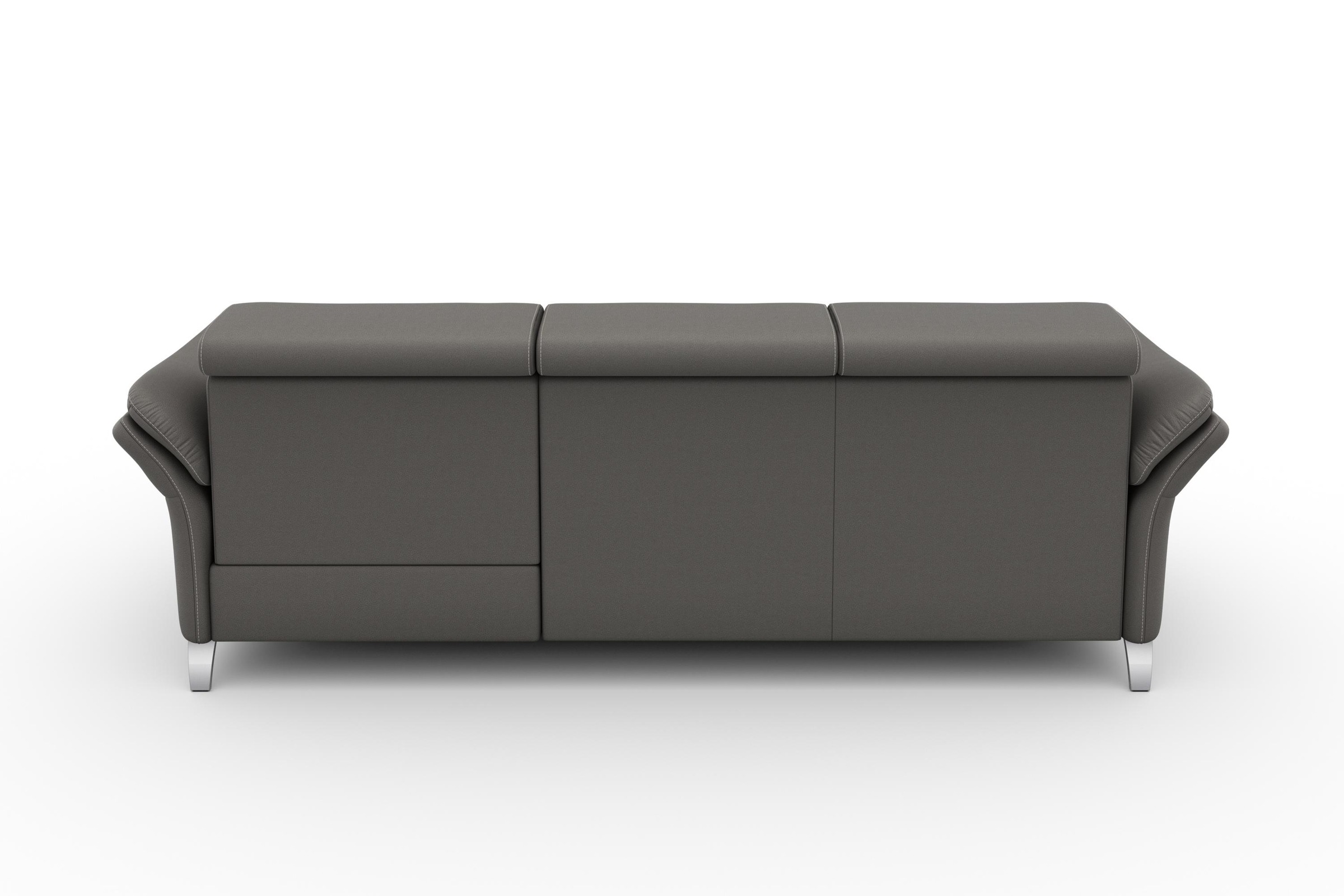 sit&more Ecksofa »Vincenzo L-Form«, inklusive Kopfteilverstellung, wahlweise mit Bettfunktion, Bettkasten