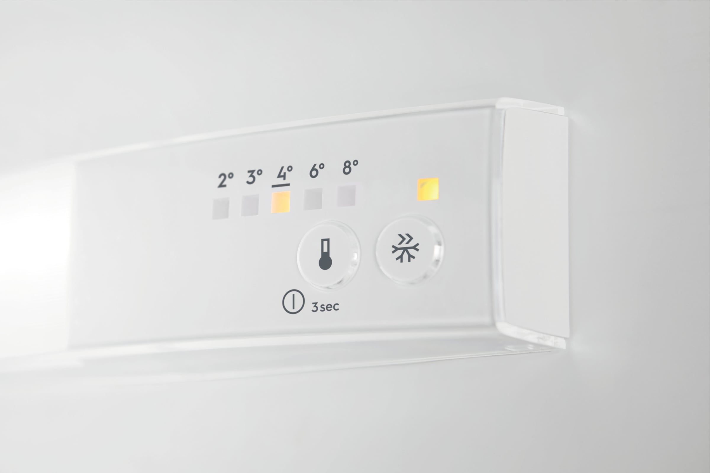 AEG Einbaukühlgefrierkombination Serie 5000 »OSC5S183ES« 177,2 cm hoch 54,6 cm breit 198 Liter, ColdSense - Schützt Lebensmittel, LED-Display, Schlepptür