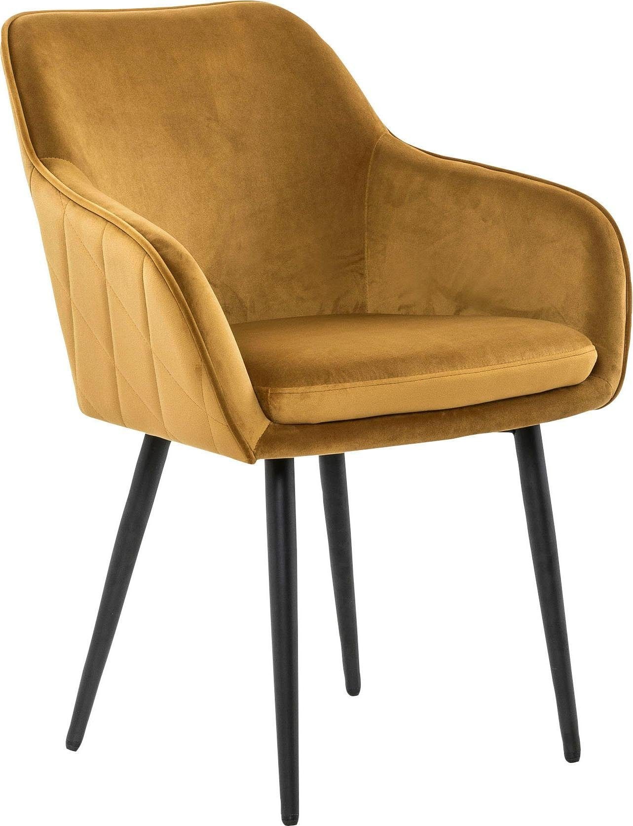 SalesFever Armlehnstuhl »Komfortabler Esszimmerstuhl mit Stil« () mit Diama günstig online kaufen