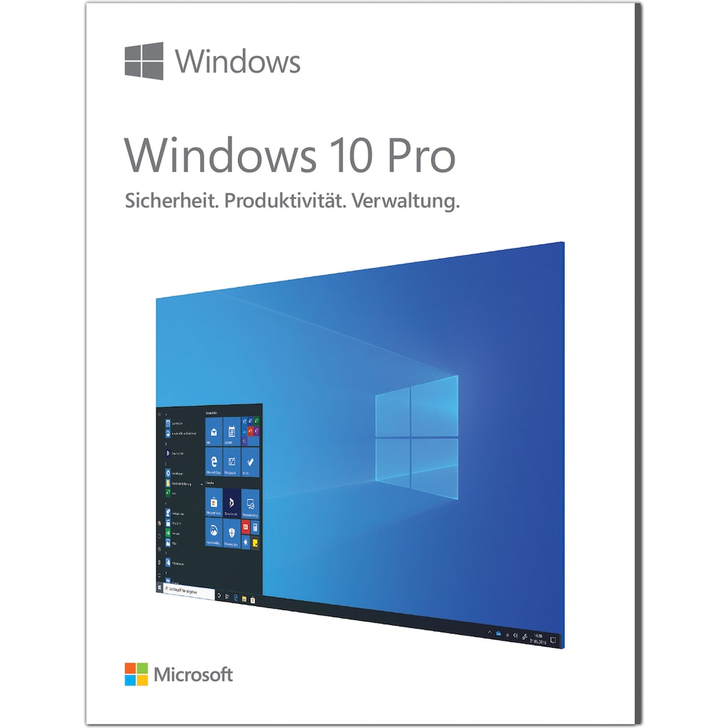 Microsoft Betriebssystem »Windows 10 Pro N FPP P2 32-bit/64-bit DE«