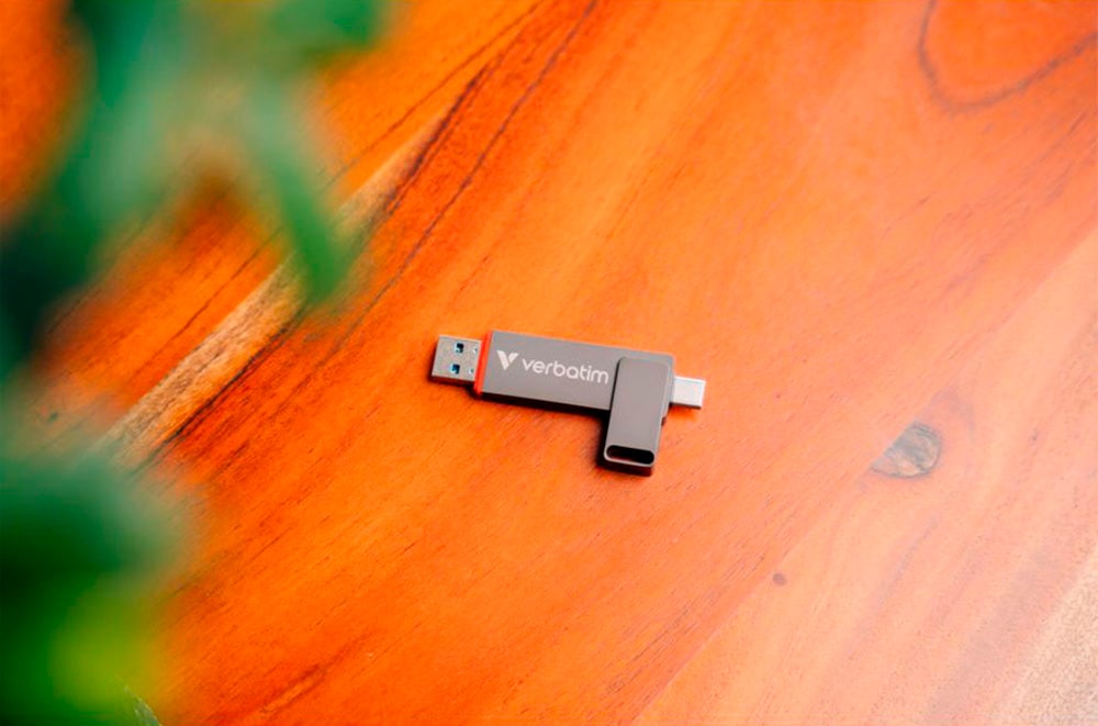 Verbatim USB-Stick »Dual QuickStick 128GB«, (USB 3.2 Lesegeschwindigkeit 510 MB/s)
