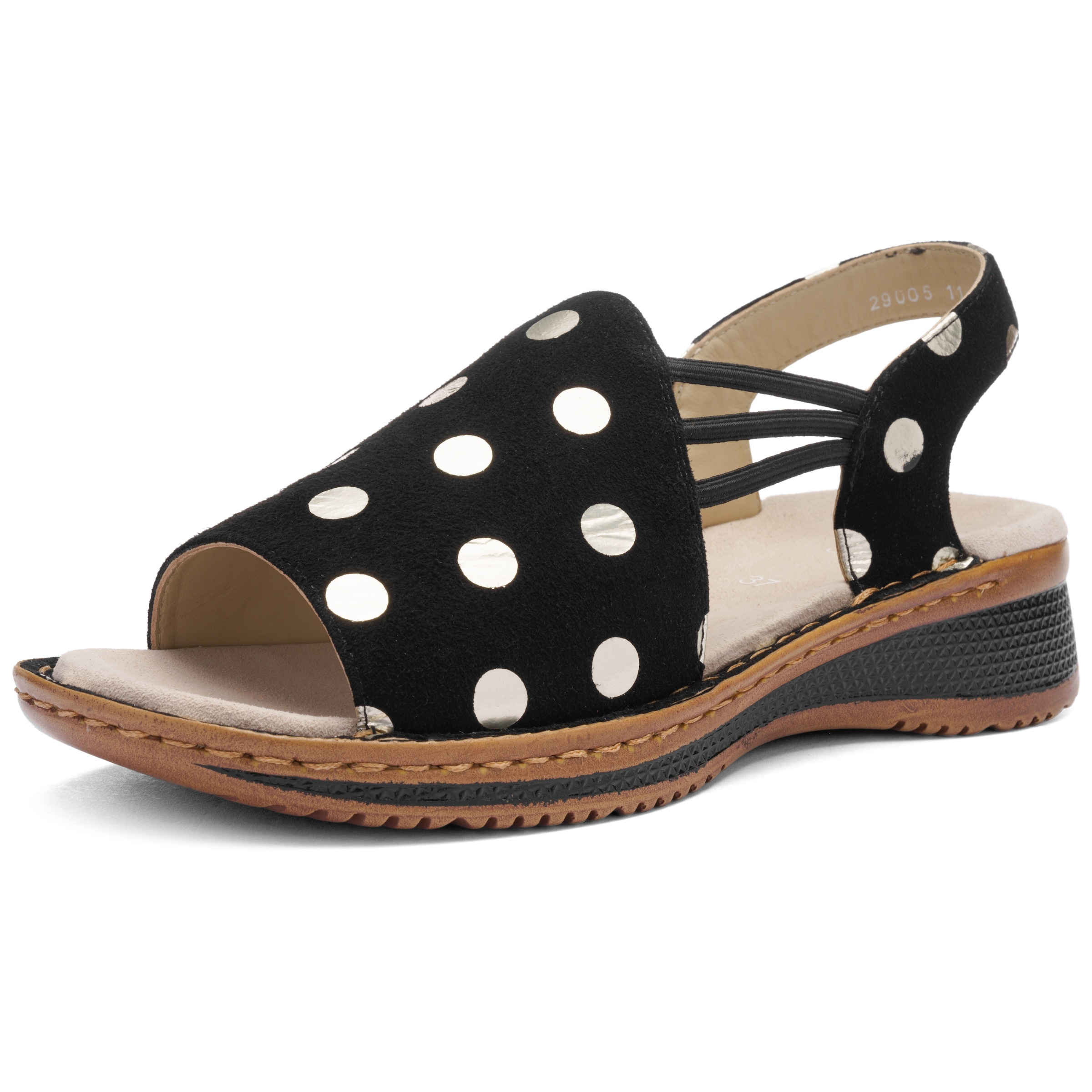 Ara Riemchensandale »HAWAII«  , Sommerschuh, Sandalette, Keilabsatz, mit Stretch-Bänder, G-Weite