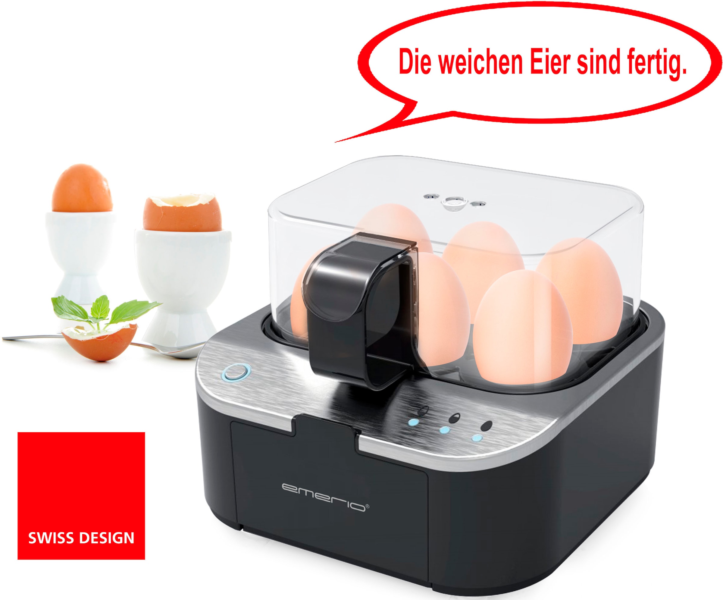 Emerio Eierkocher »EB-123177«, für 6 St. Eier, 400 W