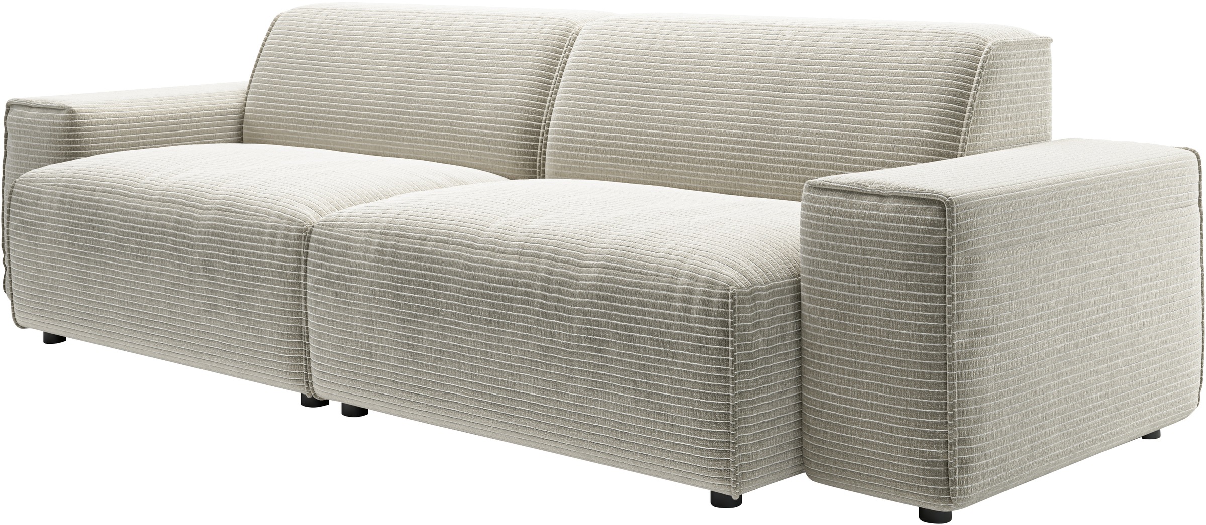 andas Big-Sofa »Glimminge  auch in Breitcord, Feincord + Easy care-Bezug,«, besondere Kedernähte Zierkissen