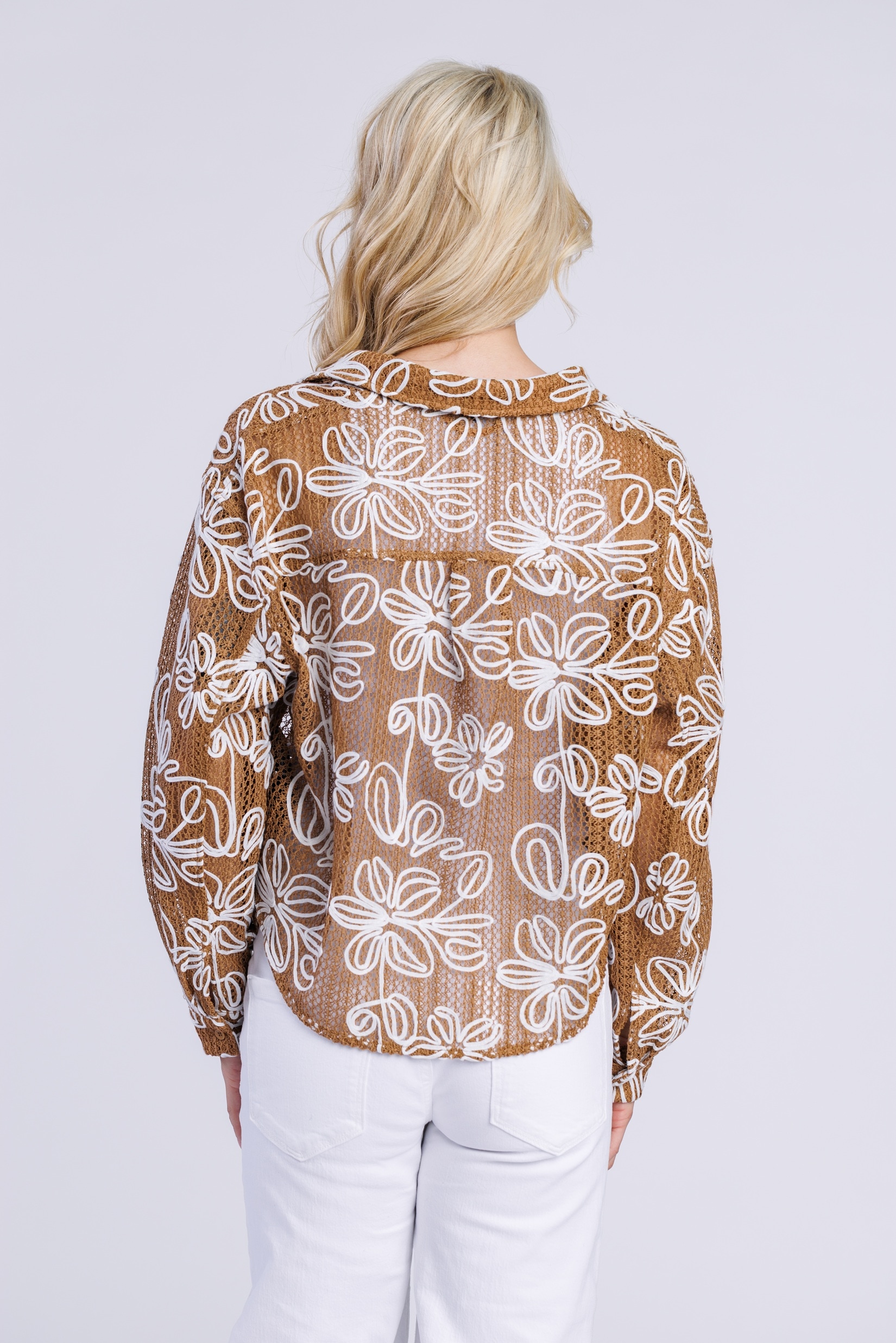 Freaky Nation Hemdbluse »Flower Star-FN«