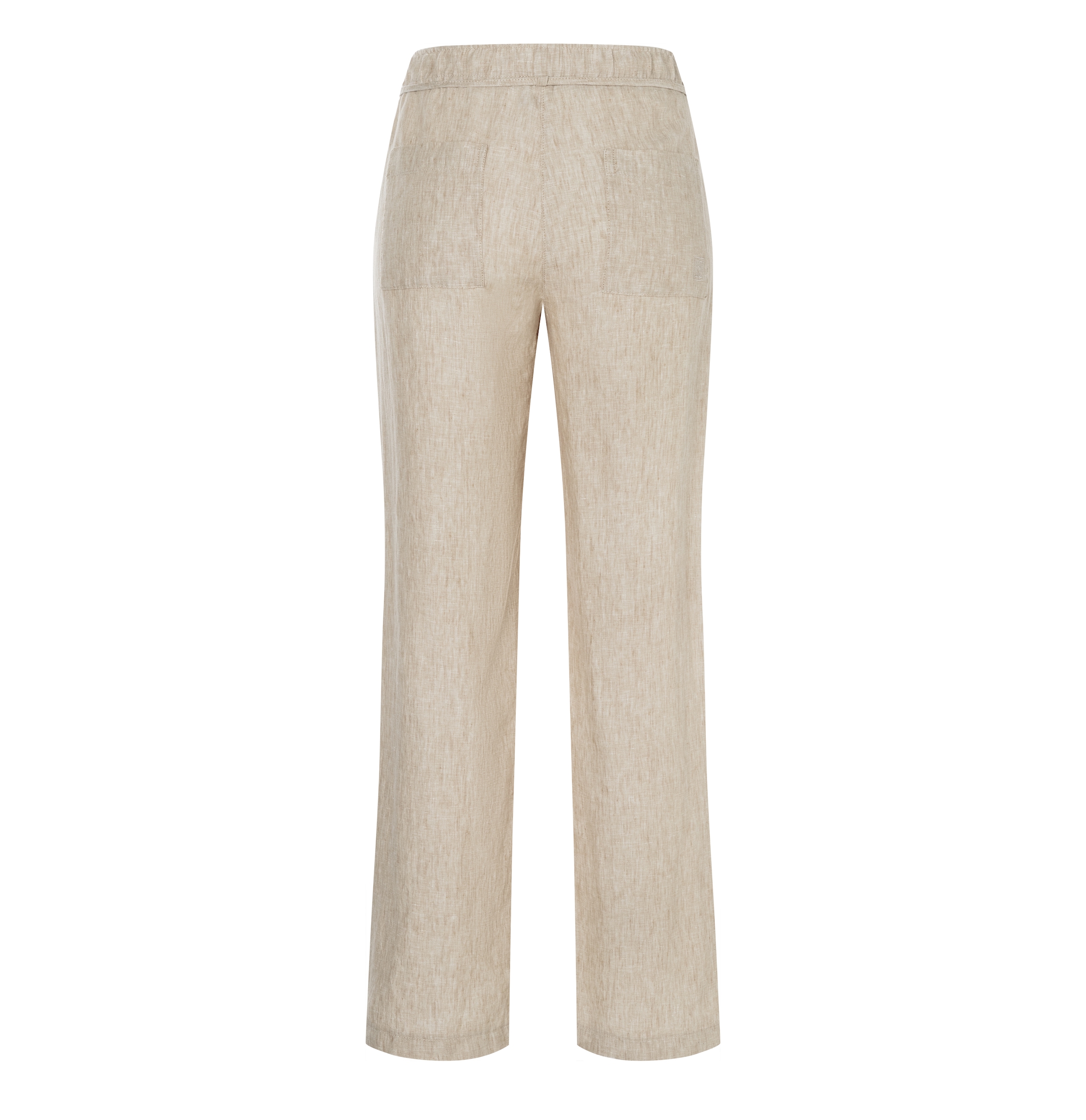 MAC Leinenhose »CHIARA BELT«  Sommerhose Wide Fit, mit geradem, weitem Bein