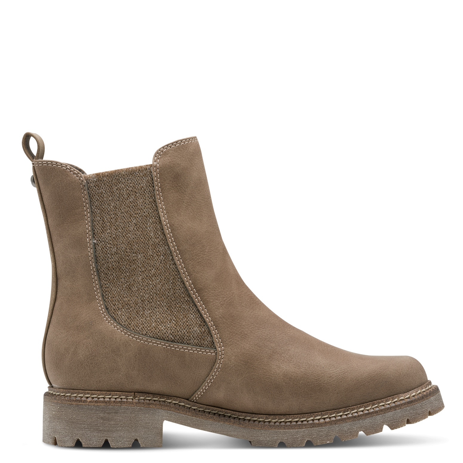 Tamaris Chelseaboots, Businessschuh, Schlupfschuh, Stiefelette mit Stretcheinsätzen