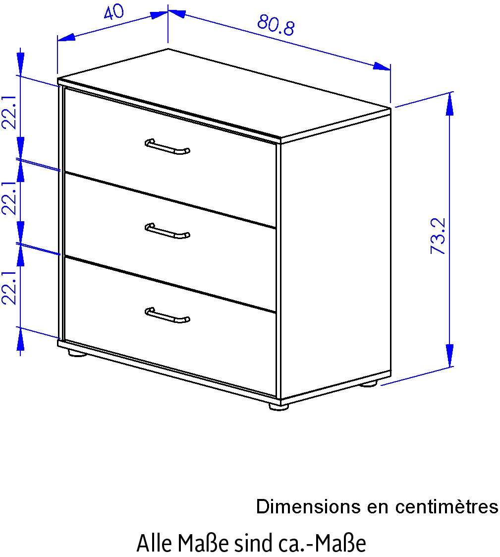 Gami Schlafzimmer-Set Ideal für Kinder und Jugendzimmer