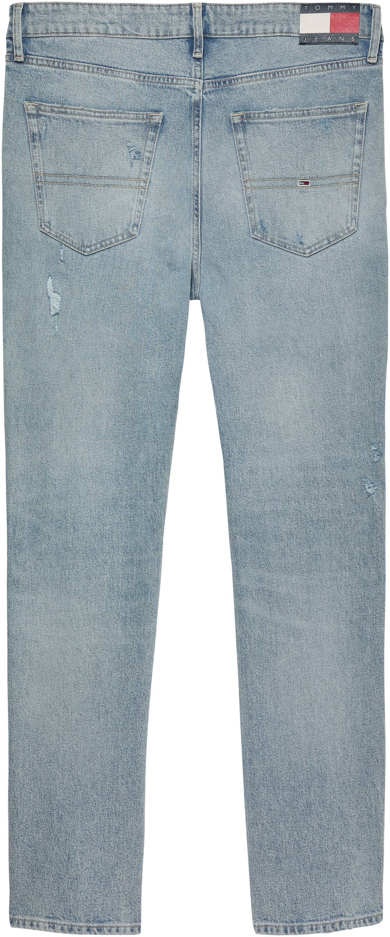 Tommy Jeans Straight-Jeans »RYAN RGLR STRGHT«, mit Used-Effekten