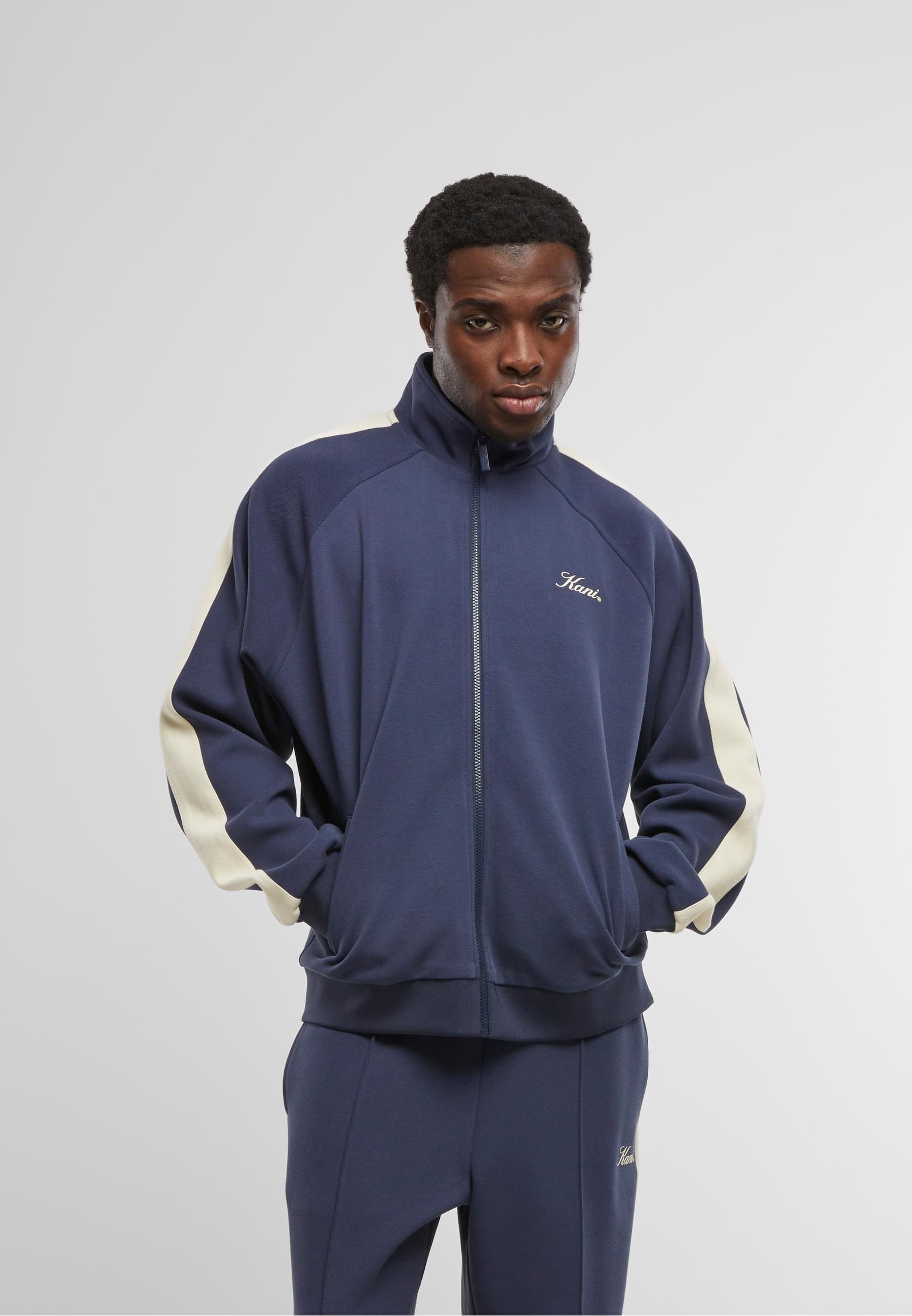 Karl Kani Trainingsjacke »Karl Kani Kani Sidestripe Trackjacket« 1 Stk. tlg. ohne Kapuze