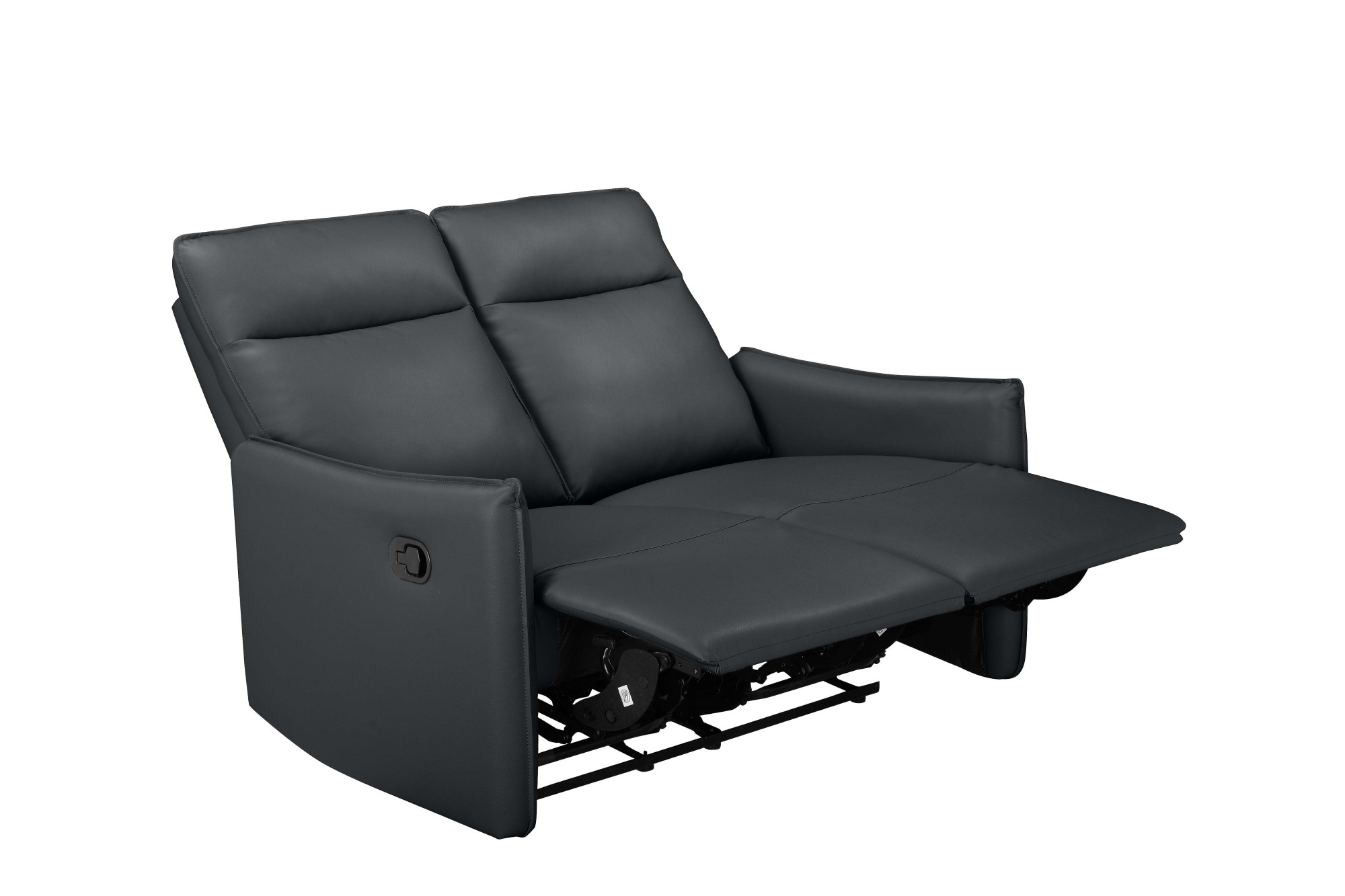 Dorel Home 2-Sitzer »Lugo, Kinosofa mit Reclinerfunktion in Kunstleder und Webstoff«, mit manueller Relaxfunktion in beiden Sitzen
