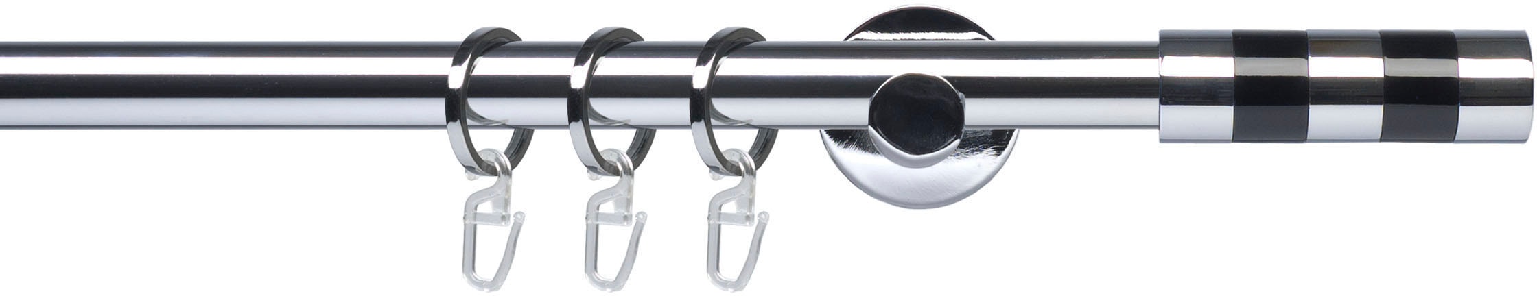 Liedeco Gardinenstange »Fertigstilgarnitur 20 mm Piano Murcia« Ø 20 mm 1 lä günstig online kaufen