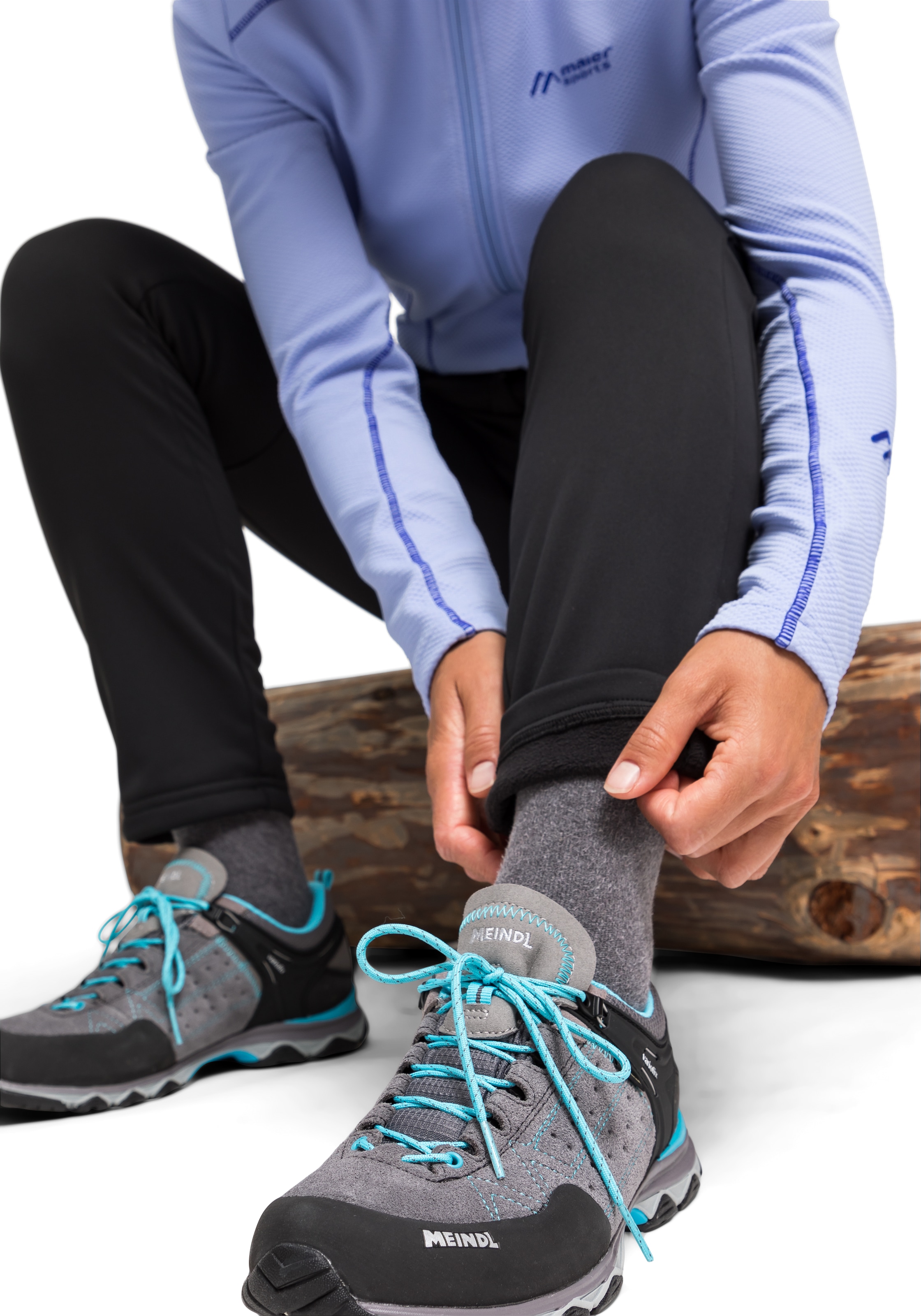 Maier Sports Softshellhose »Lapilli W«  Damen Outdoorhose, atmungsaktiv und winddicht, Slim Fit