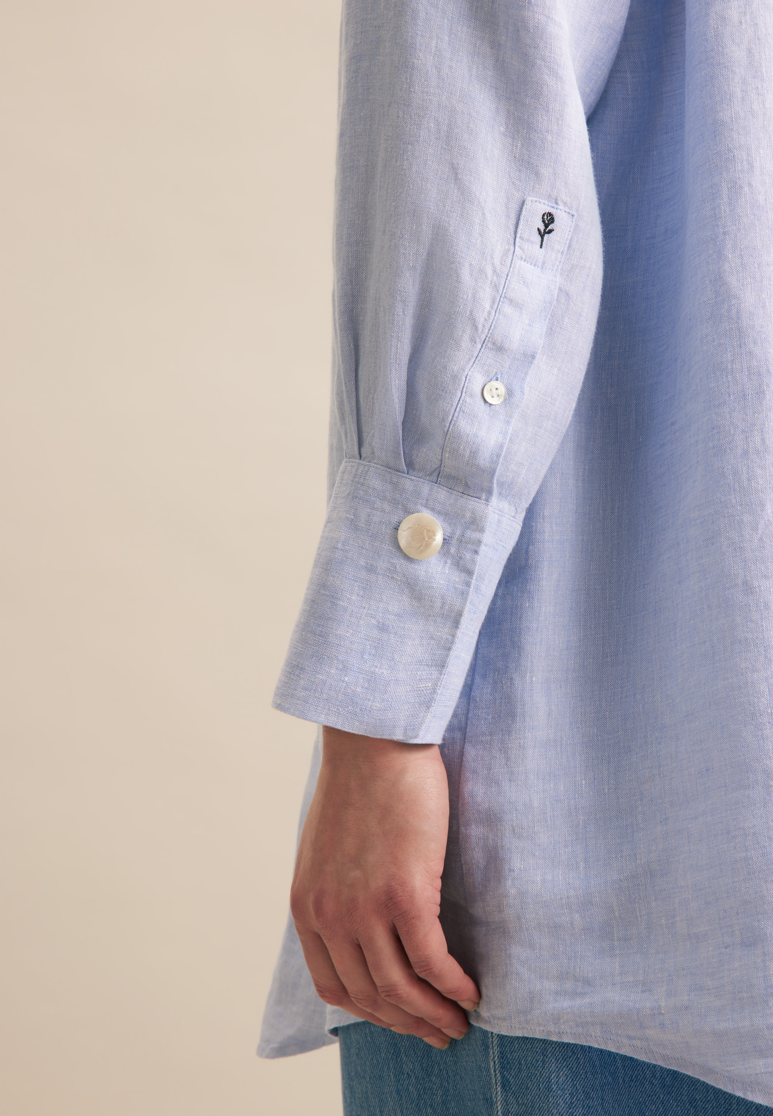 seidensticker Longbluse »Schwarze Rose« 1/1 Uni