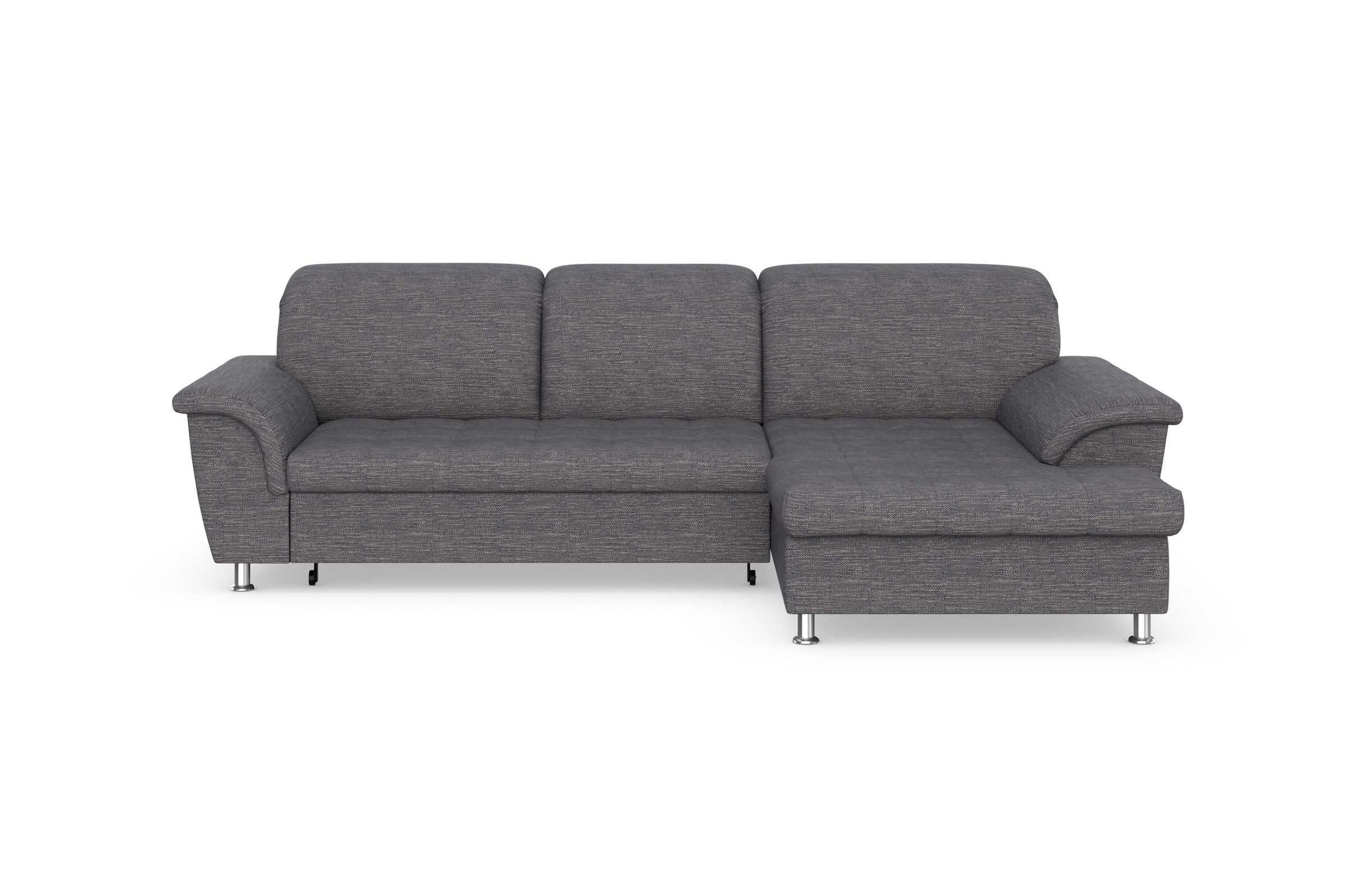 DOMO collection Ecksofa »Franzi Steppung im Sitzbereich B7T/H: 278/162/80 c günstig online kaufen
