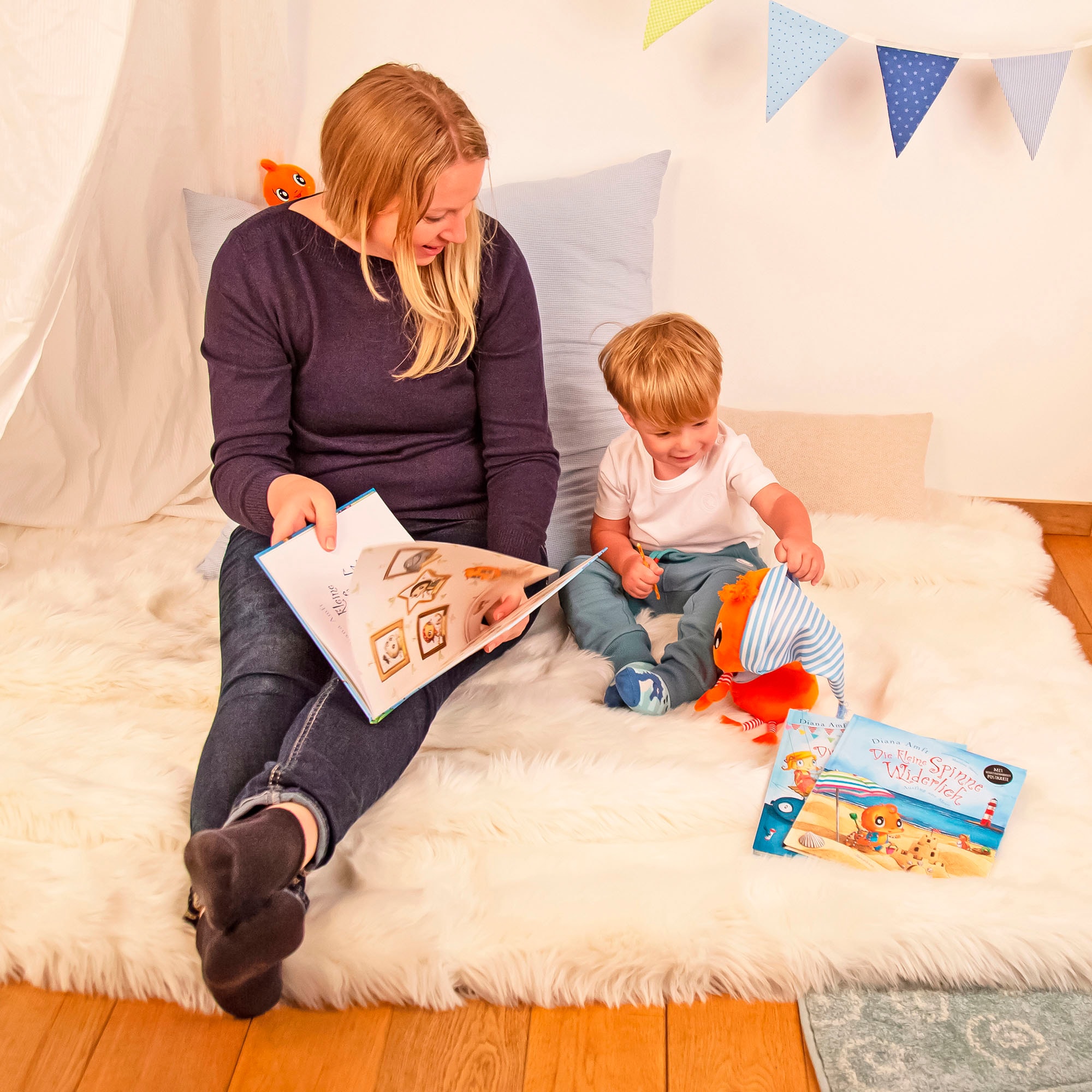 Sigikid Kuscheltier »sigikid & Friends, Die kleine Spinne Widerlich, groß«