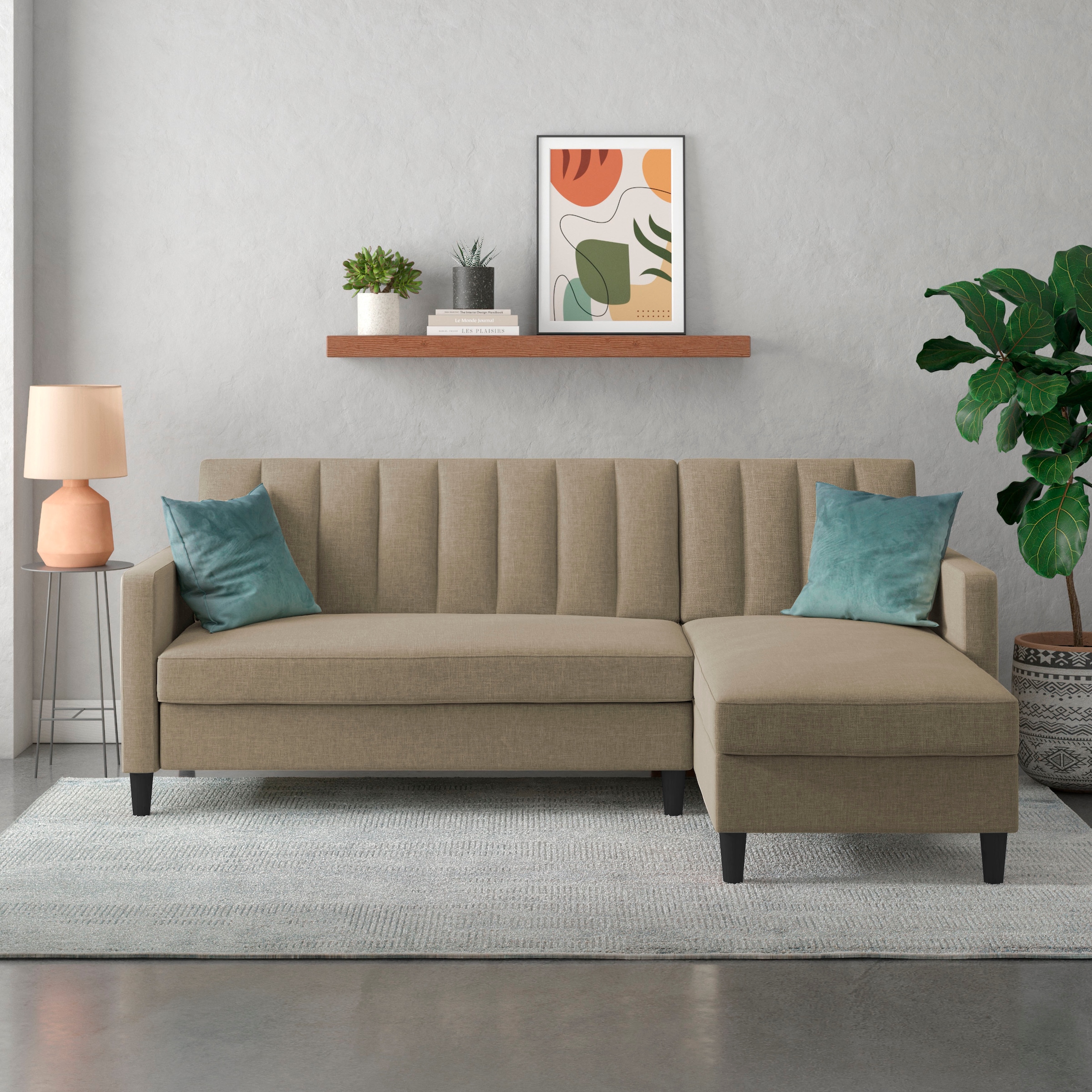 Dorel Home Ecksofa »Celine, L-Form,« mit Bett-Funktion und Stauraum. Recami günstig online kaufen
