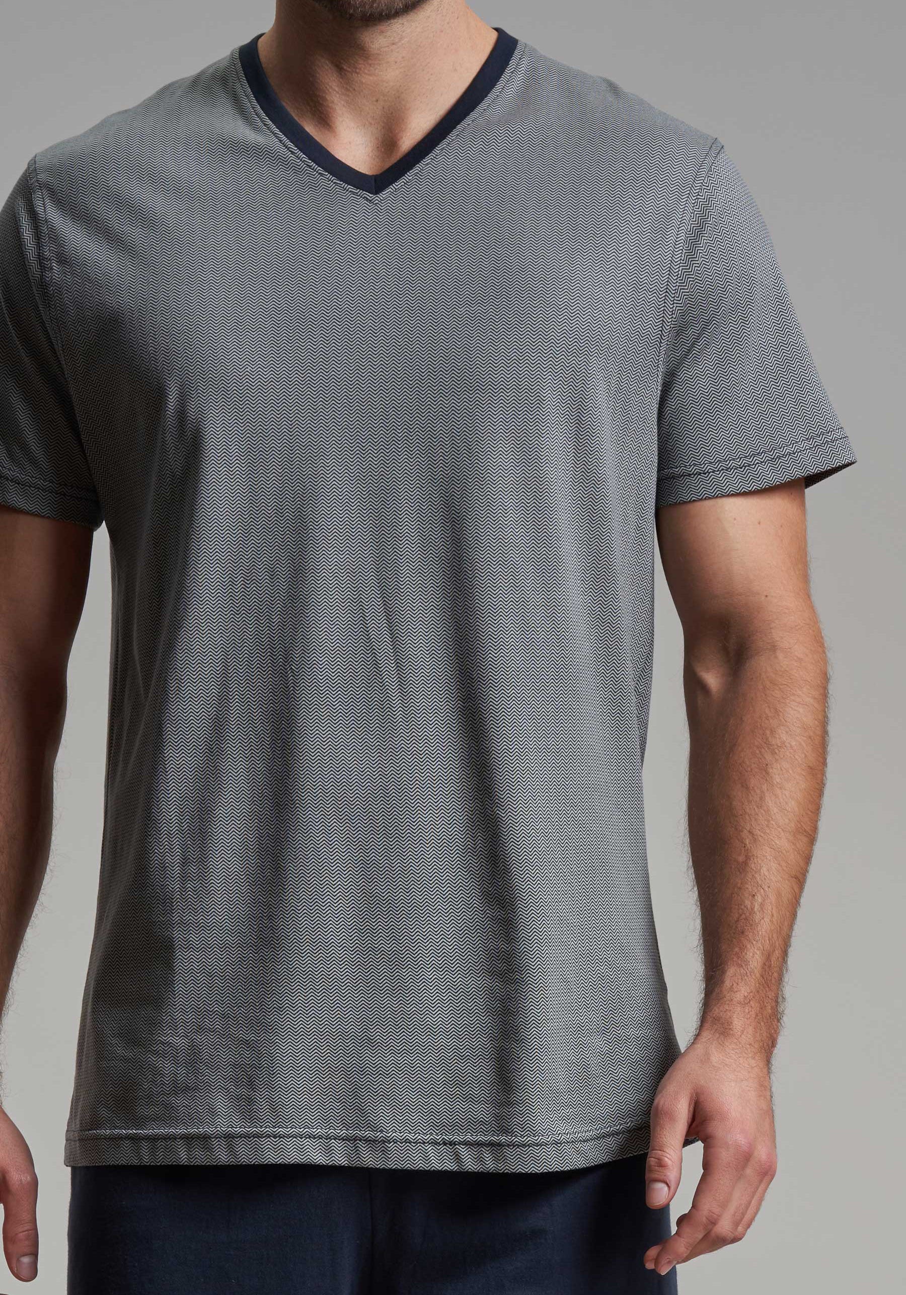 bugatti Shorty »Genua« 2 tlg. V-Ausschnitt, Kurzarm, kurze Hose, weich, bequem