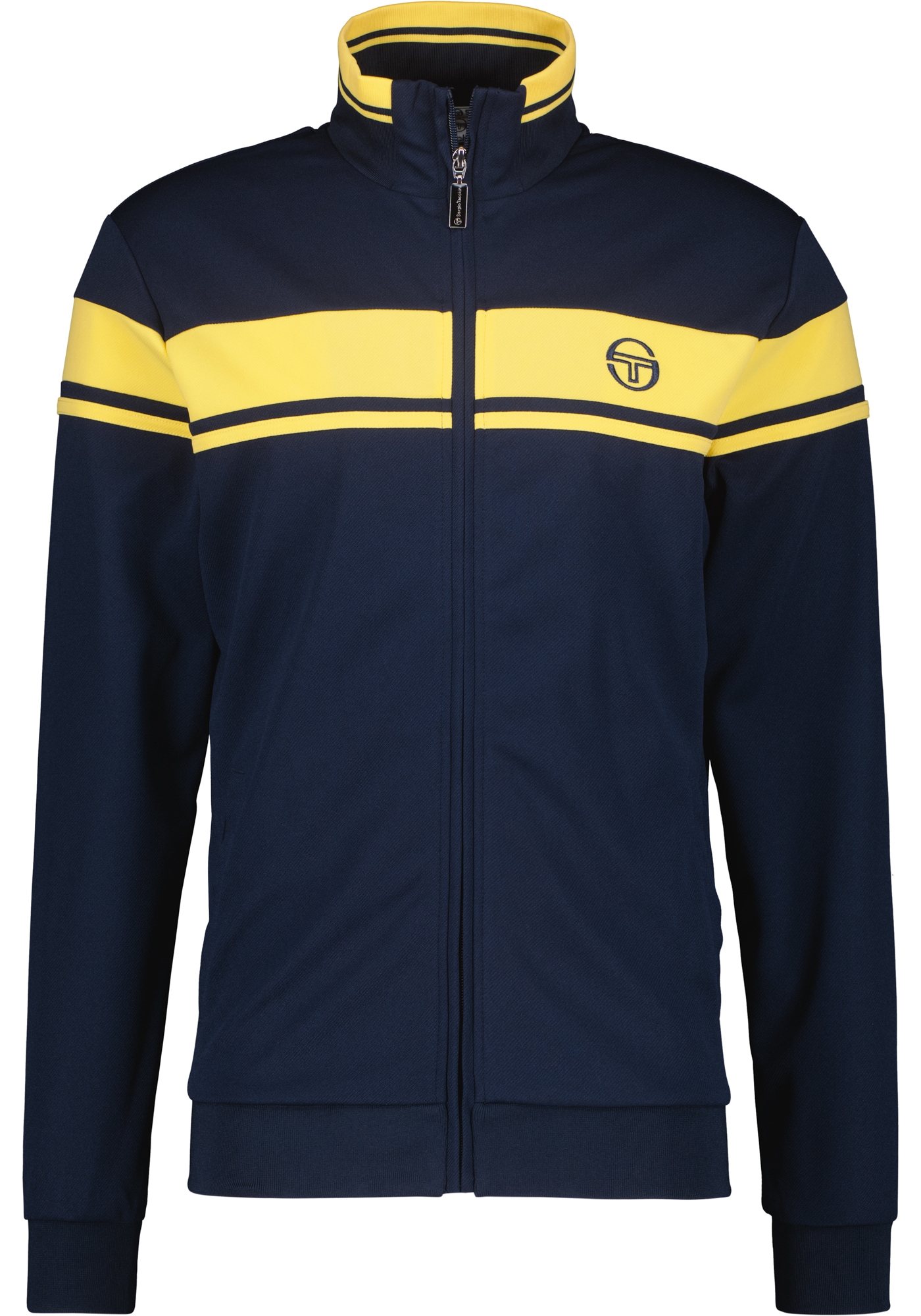 Sergio Tacchini Trainingsjacke »DAMARINDO TRACK TOP Herren«, ohne Kapuze, Trainingsjacke Herren, leichte Jacke, Retro, Sportjacke, Outdoor, Sale