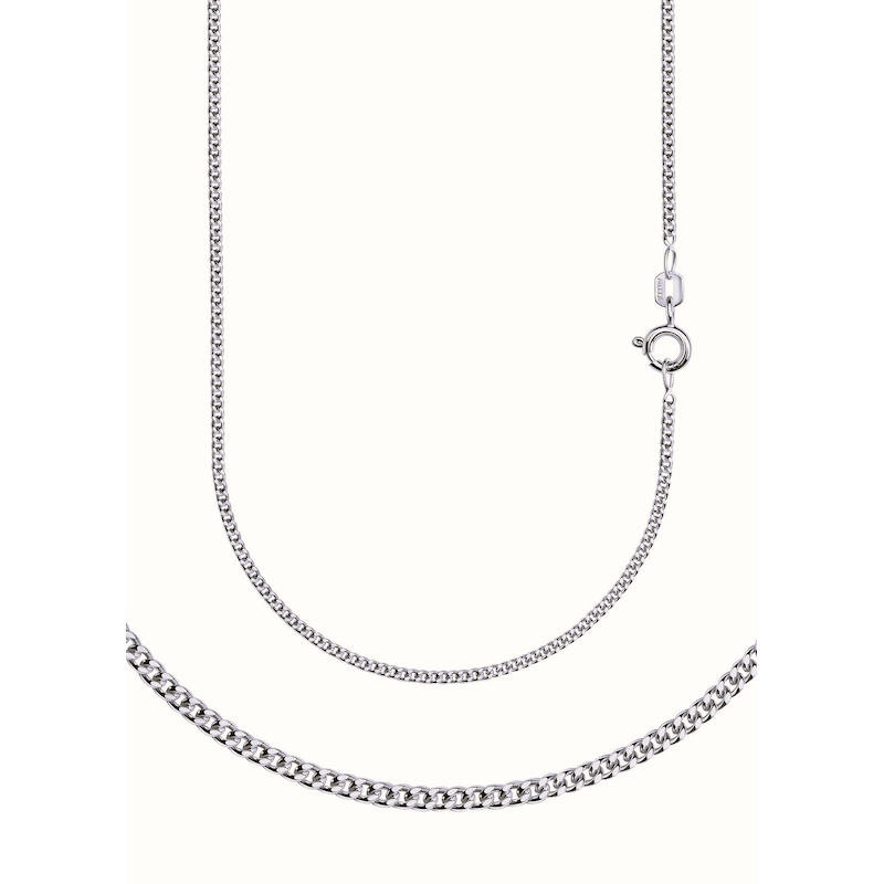 FIRETTI Collierkettchen »Schmuck Geschenk Silber 925 Halskette Panzerkette diamantiert« Made in Germany silberfarben 42 Diese Basic Kette überzeugt...