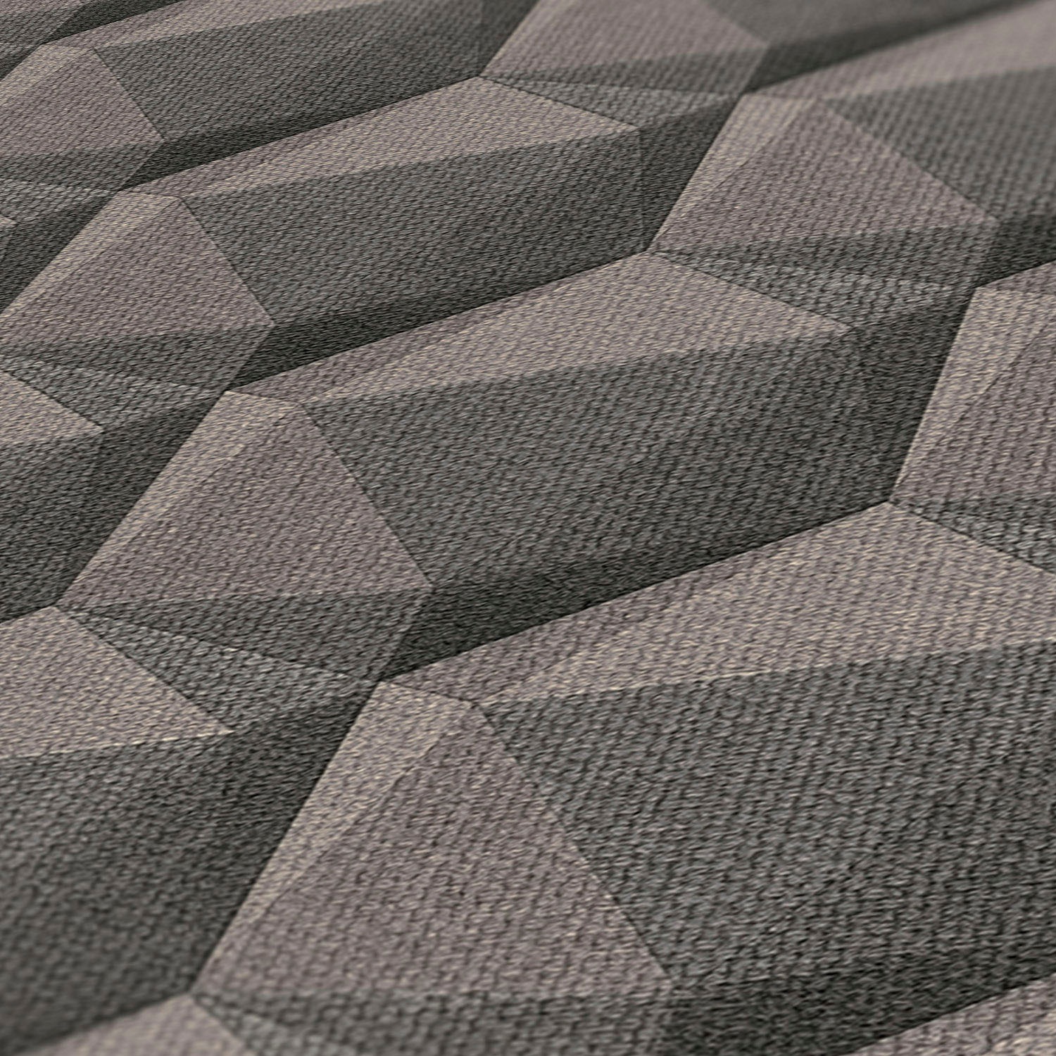 A.S. Création Vliestapete »Nara Grafisch 3D Effekt«, matt-gemustert-neutral, 3D Muster Grafiktapete Tapeten Wohnzimmer Schlafzimmer Küche Flur Büro