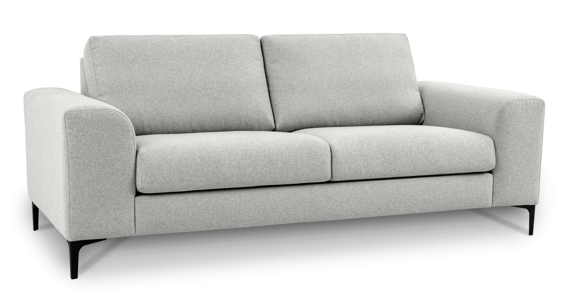 OTTO home 2,5-Sitzer »Henry, Kompaktsofa, Breite 214 cm« mit Metallbeinen, Wellenunterfederung, wasserabweisender Stoff