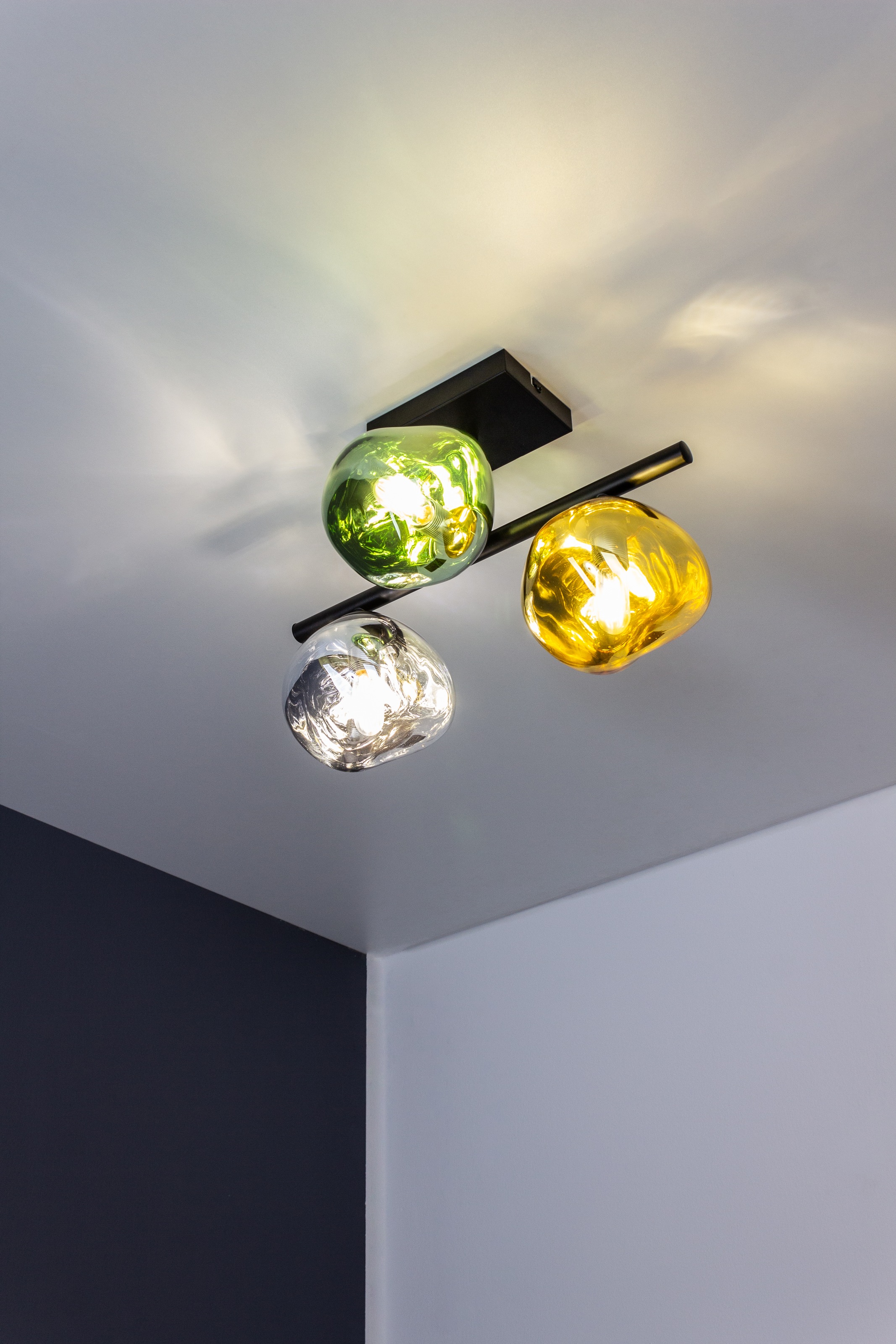 ECO-LIGHT Deckenleuchte »Canopus«, 3 flammig, Leuchtmittel E14   ohne Leuch günstig online kaufen
