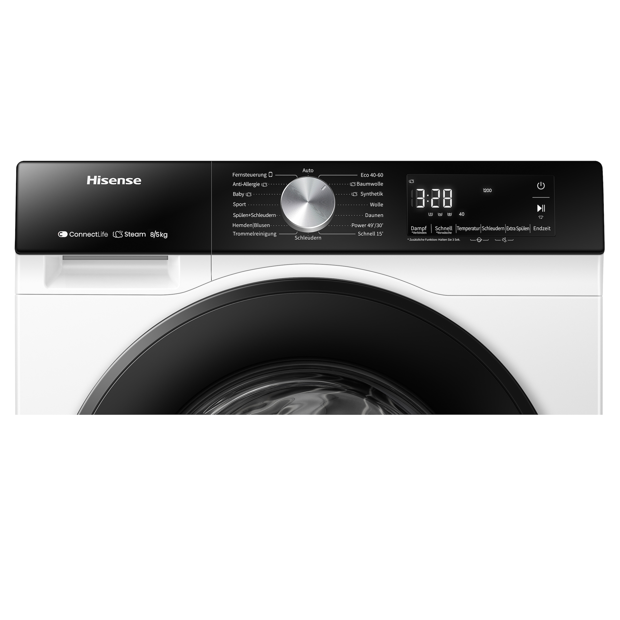 Hisense Waschtrockner »WD3S8043BW3«