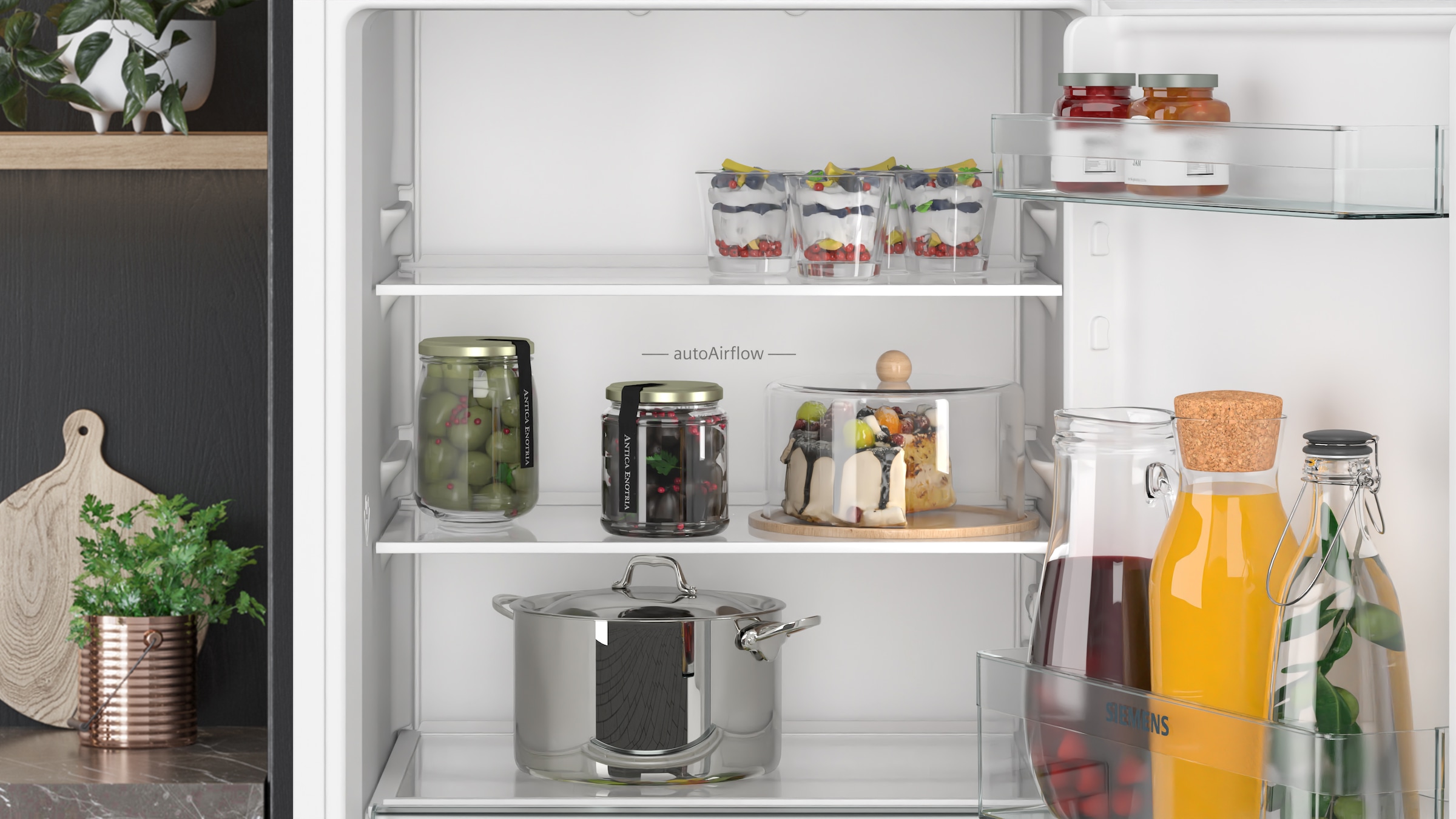 SIEMENS Einbaukühlschrank iQ100 »KI21RNSE0«