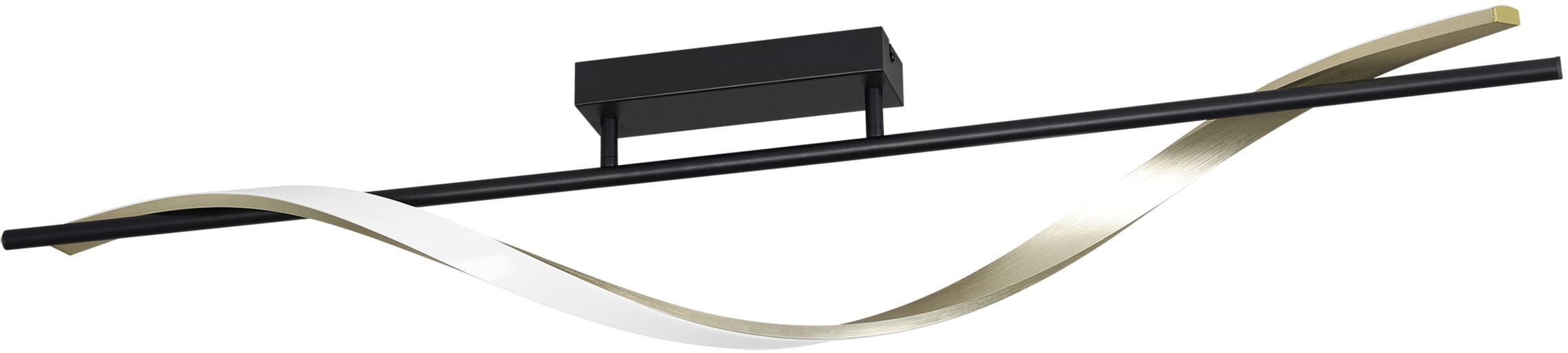 EGLO Deckenleuchte »CONAPRATO Deckenlampe - Alu, Stahl - LED - 20W - IP20« günstig online kaufen