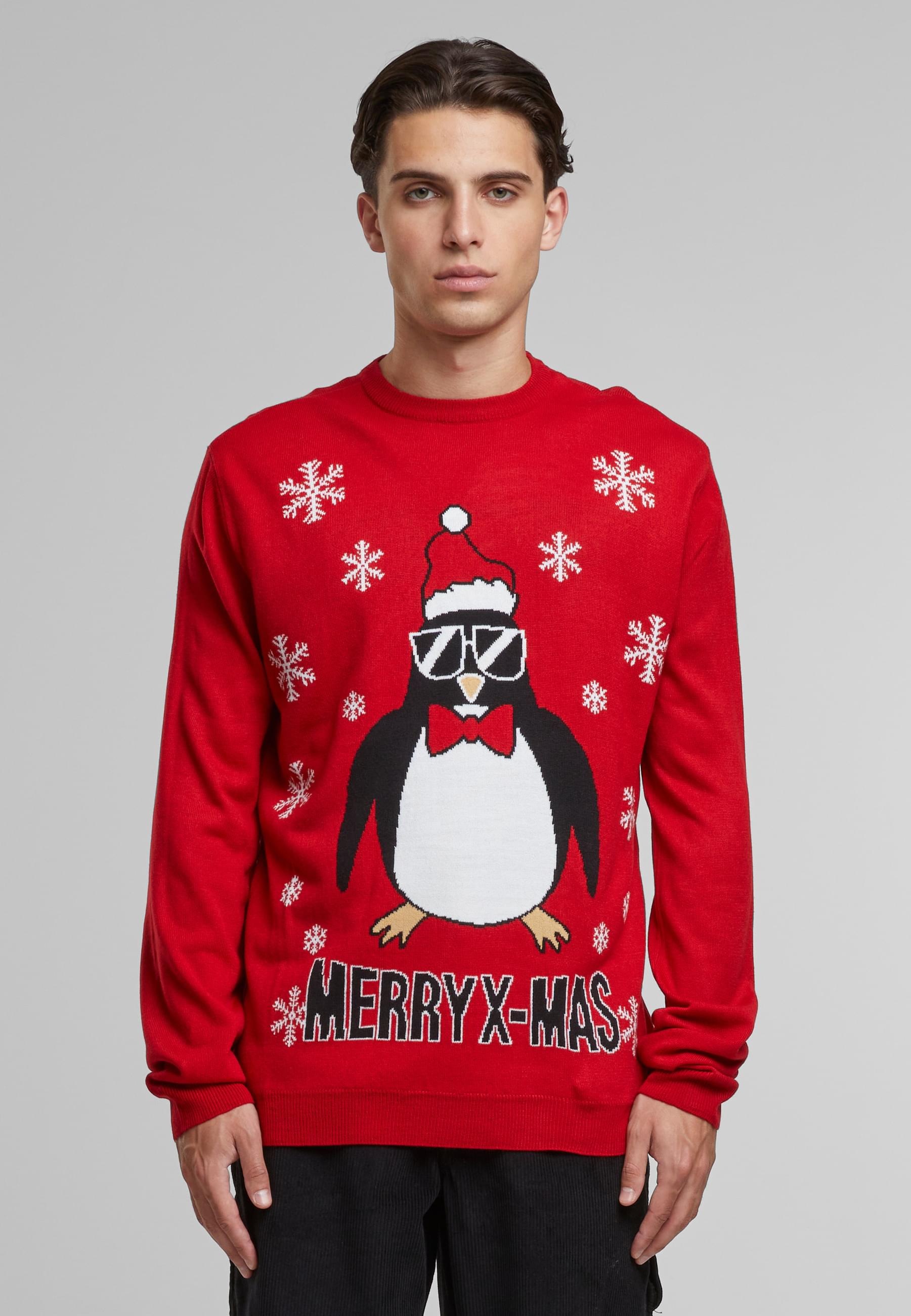 URBAN CLASSICS Rundhalspullover »Urban Classics Christmas Sweater« 1 Stk.