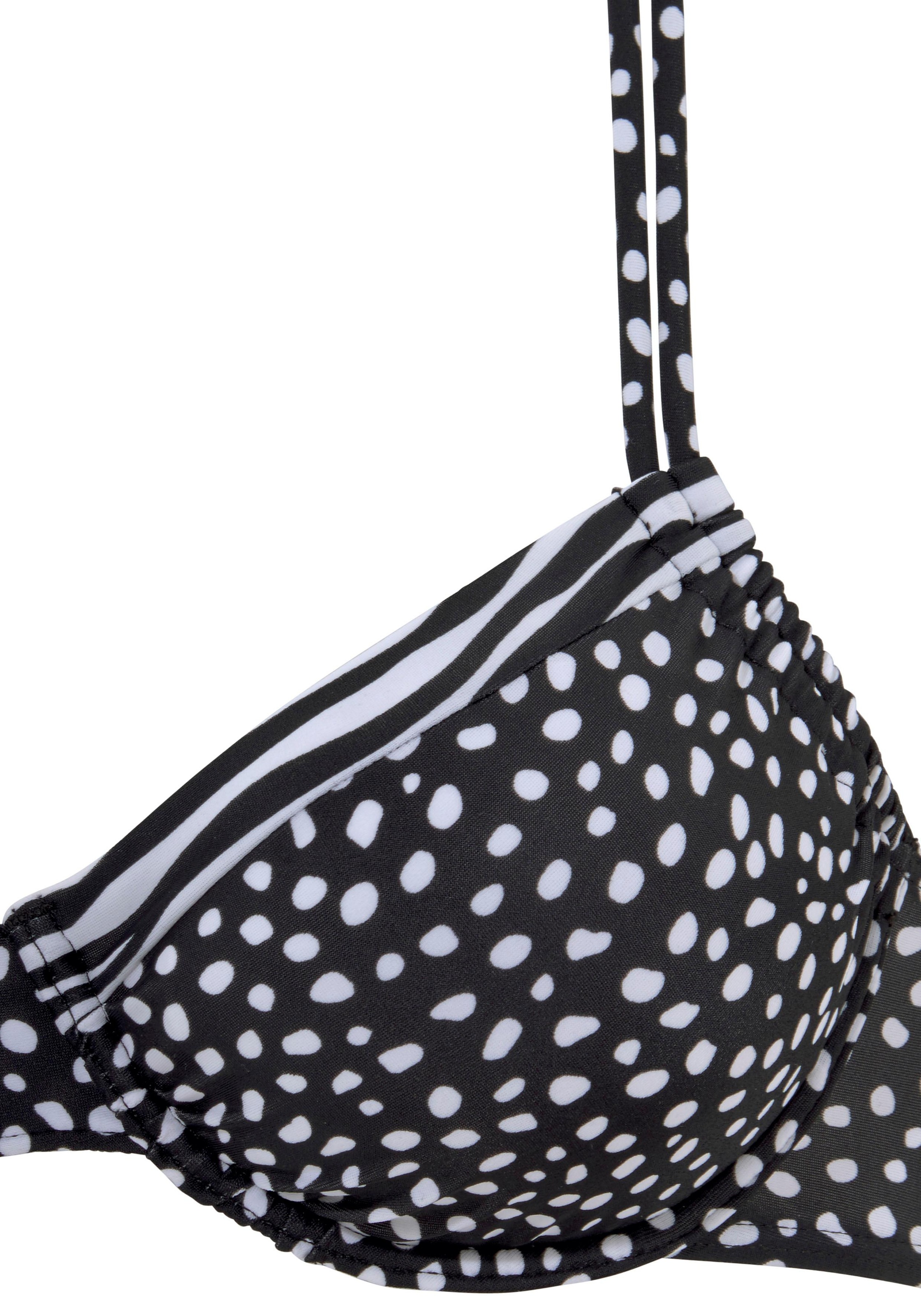 3. Bild von LASCANA Bügel-Bikini-Top »Safari«, mit herausnehmbaren Cups